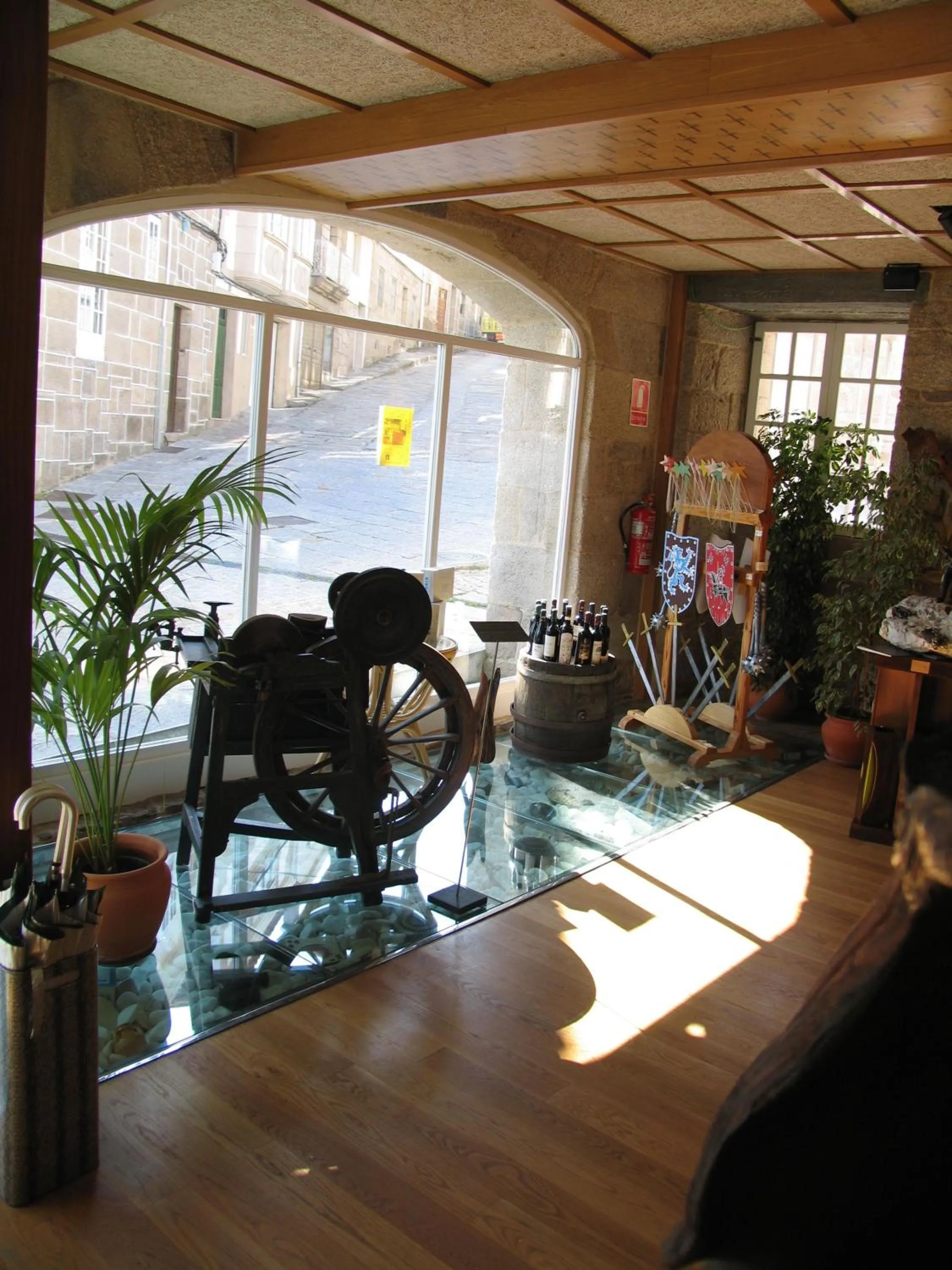 Lobby or reception in Hotel Casa de Caldelas