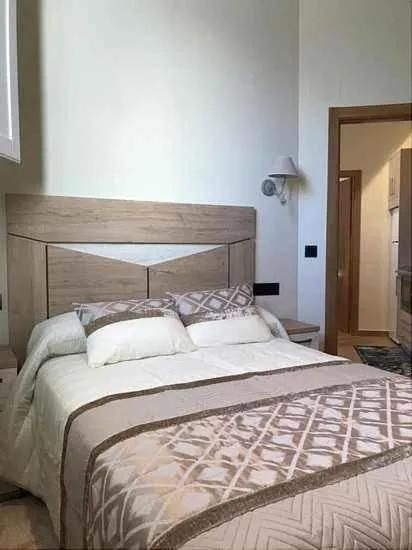 Bed in Hotel Casa de Caldelas