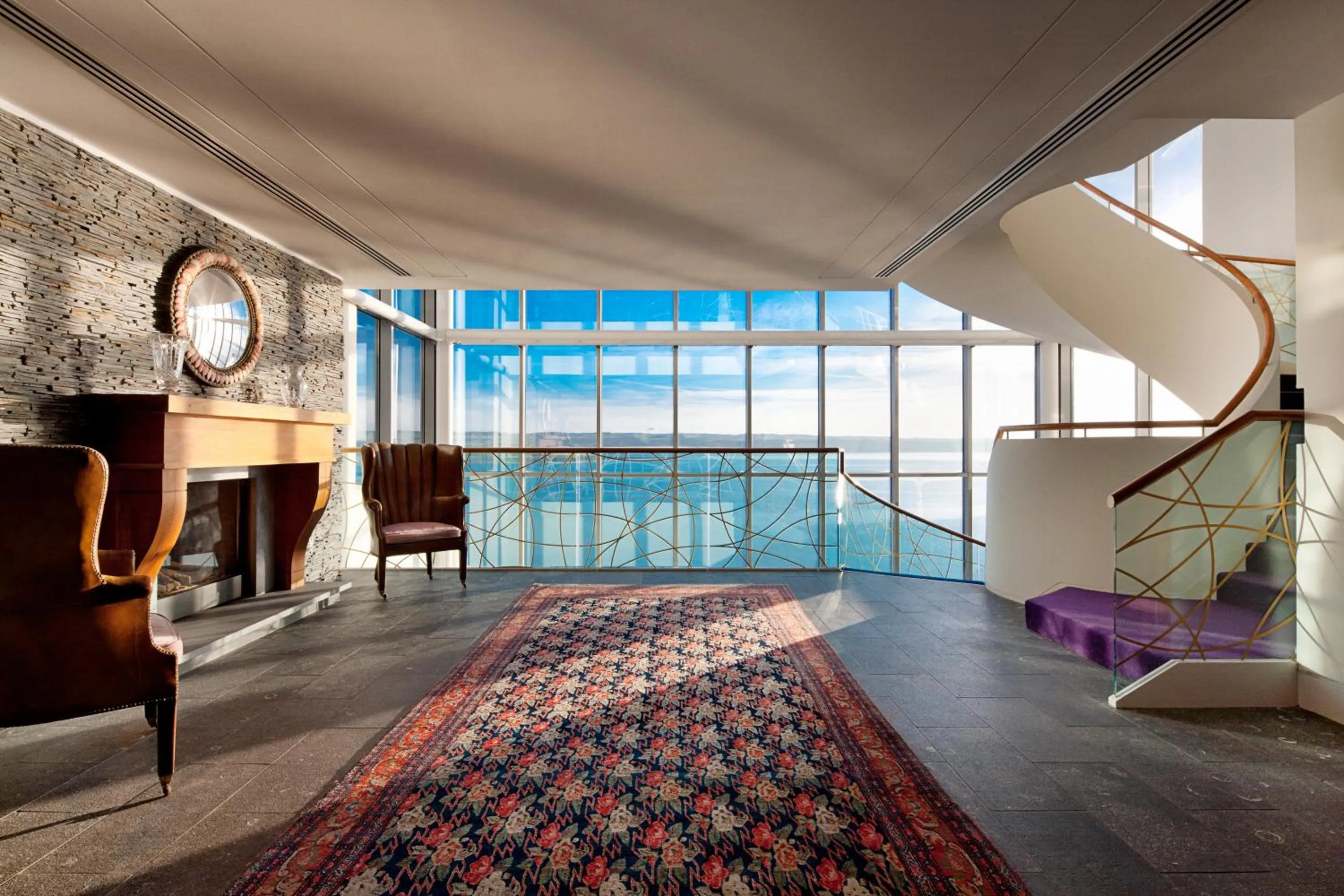 Lobby or reception in Cliff House Hotel