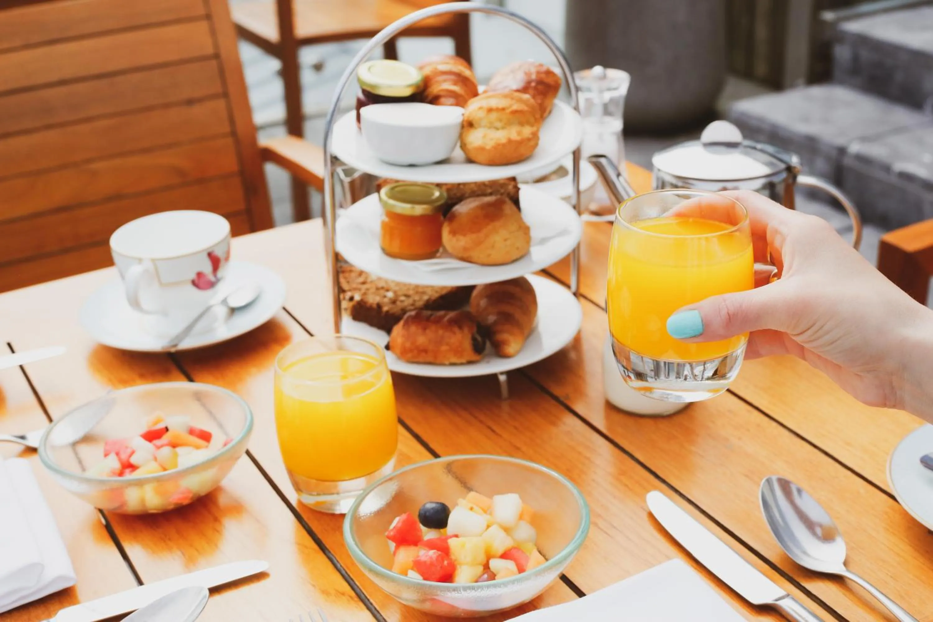 Breakfast in Cliff House Hotel