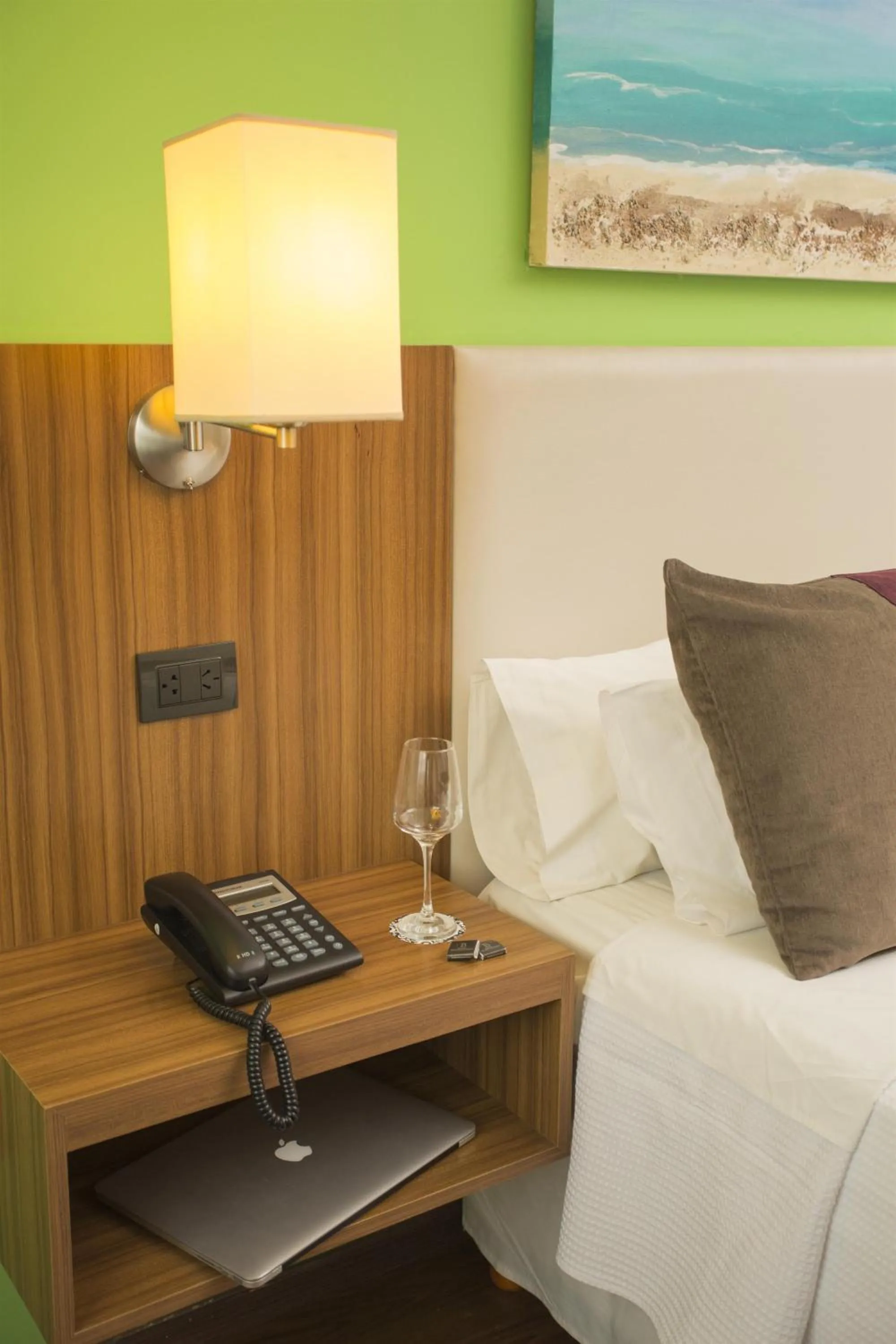 Decorative detail, Bed in Hotel Bicentenario Suites & Spa