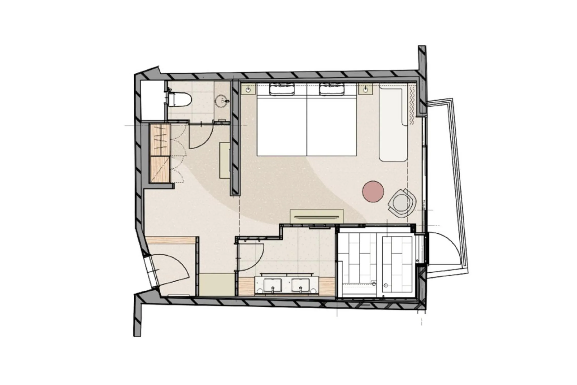 Floor plan in Hotel Grand Bach Atami Crescendo