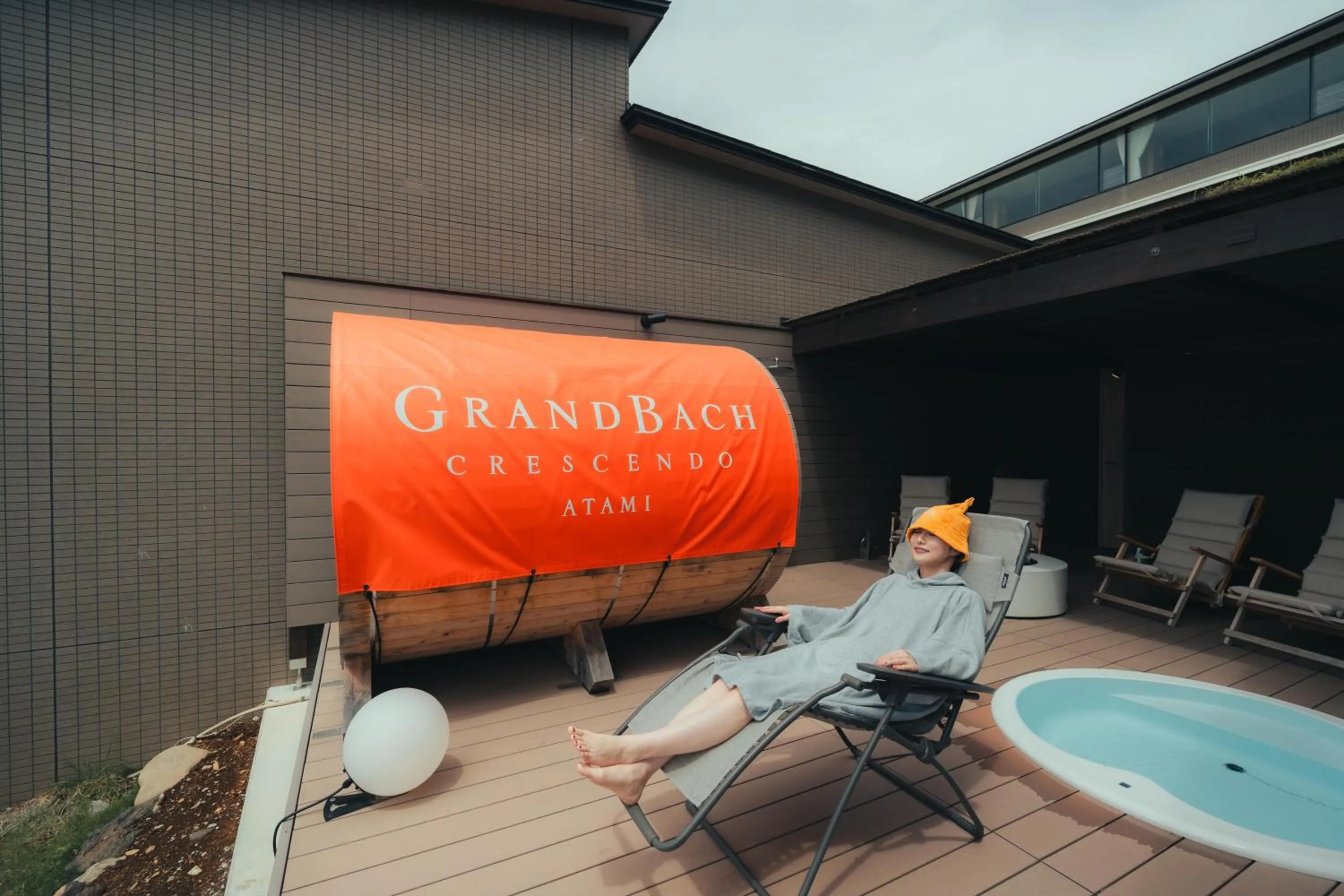 Sauna in Hotel Grand Bach Atami Crescendo