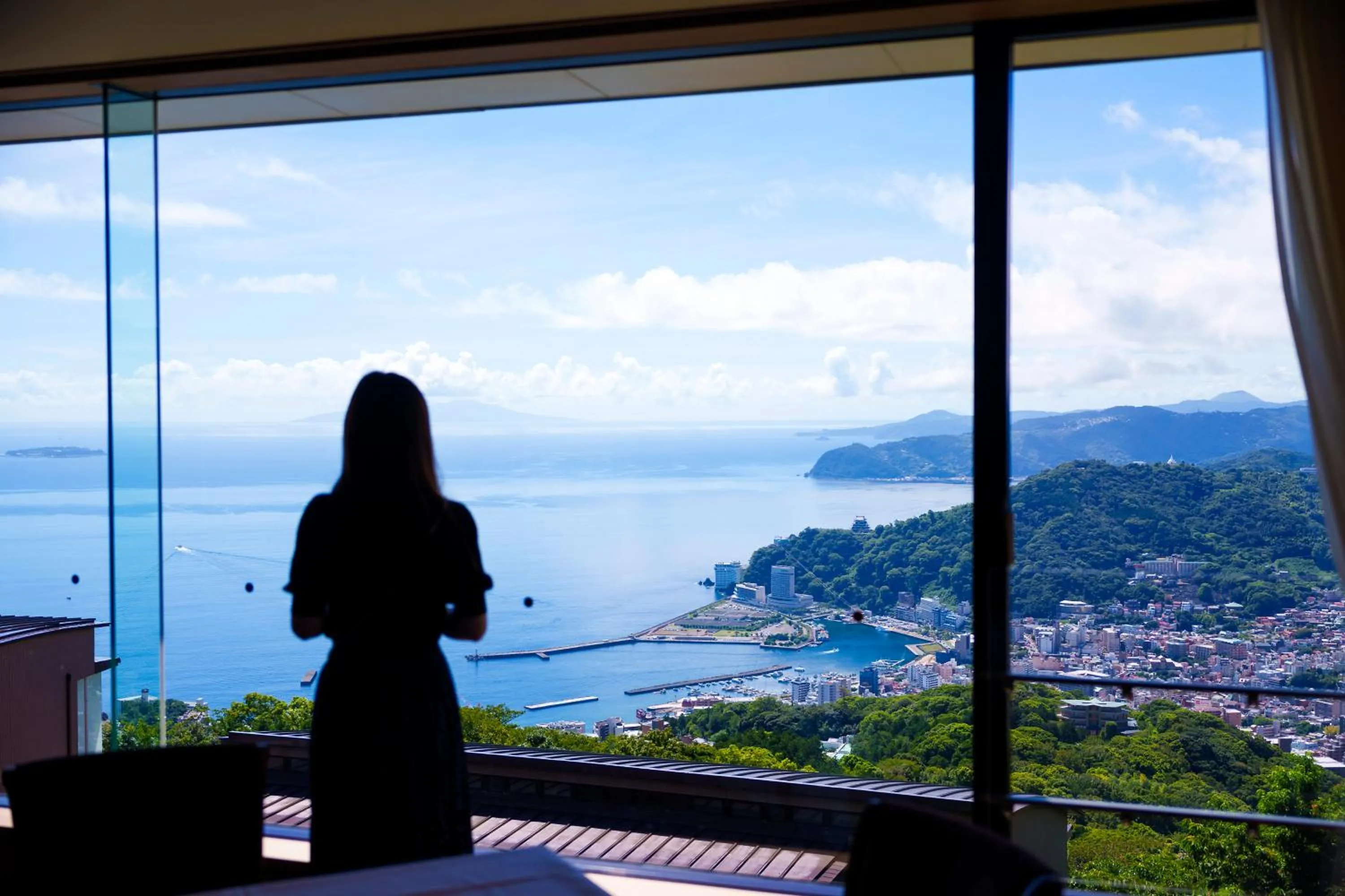 Sea view in Hotel Grand Bach Atami Crescendo