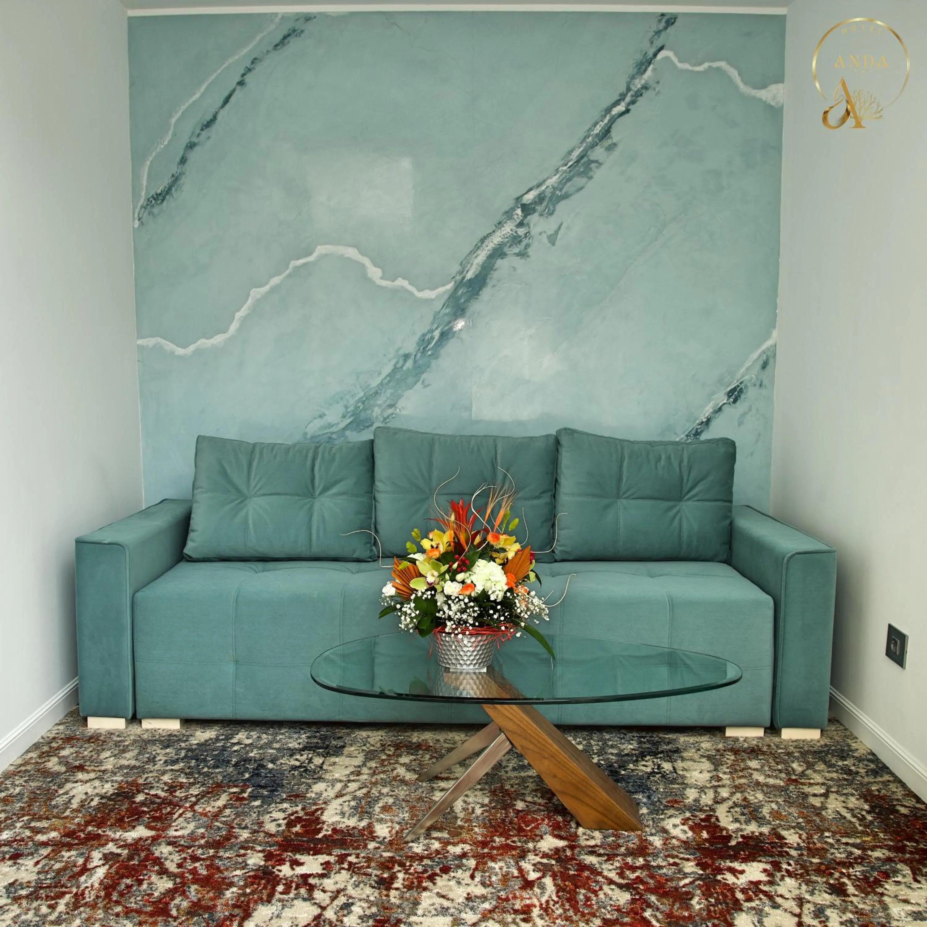 Living room in Hotel Anda