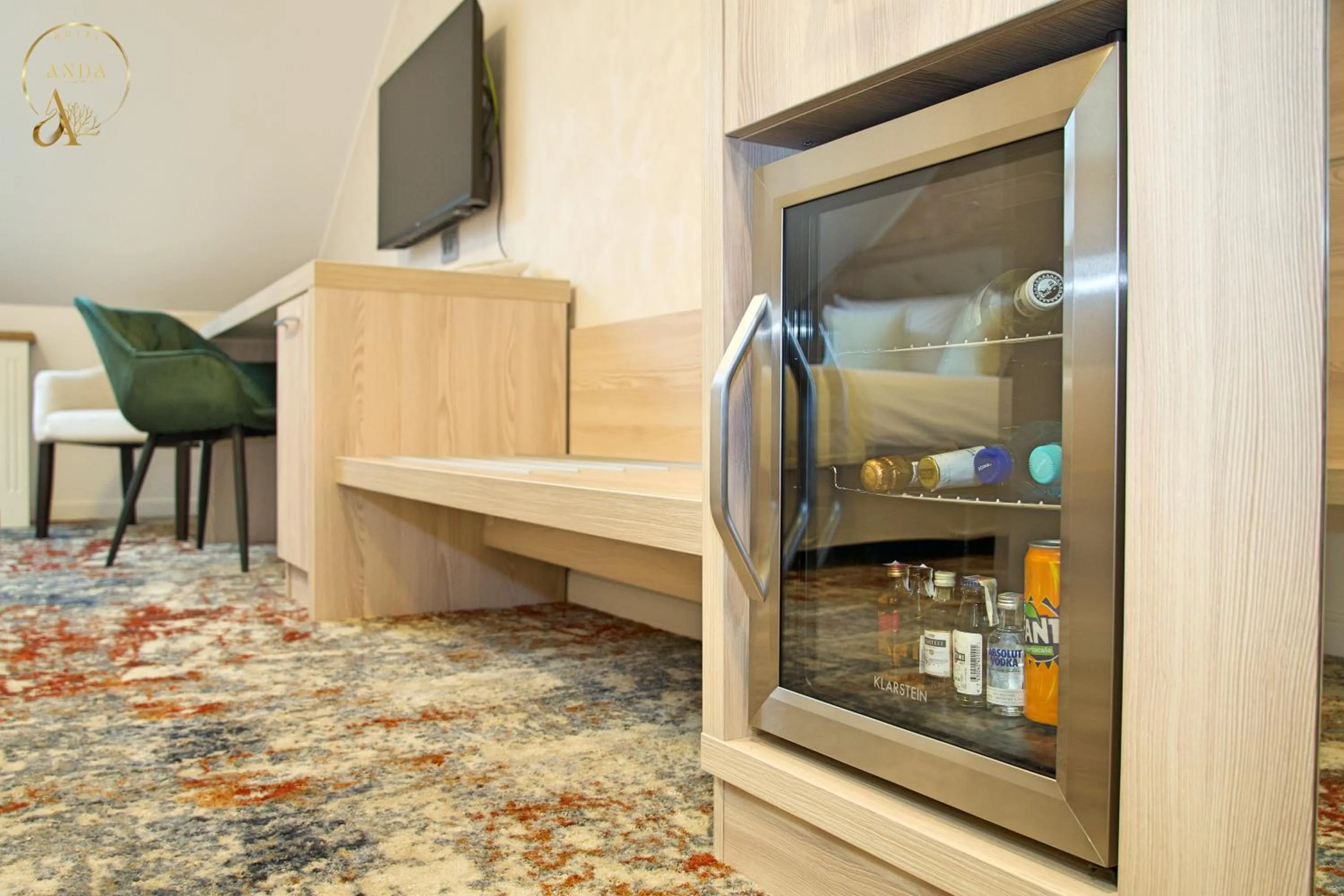 minibar in Hotel Anda