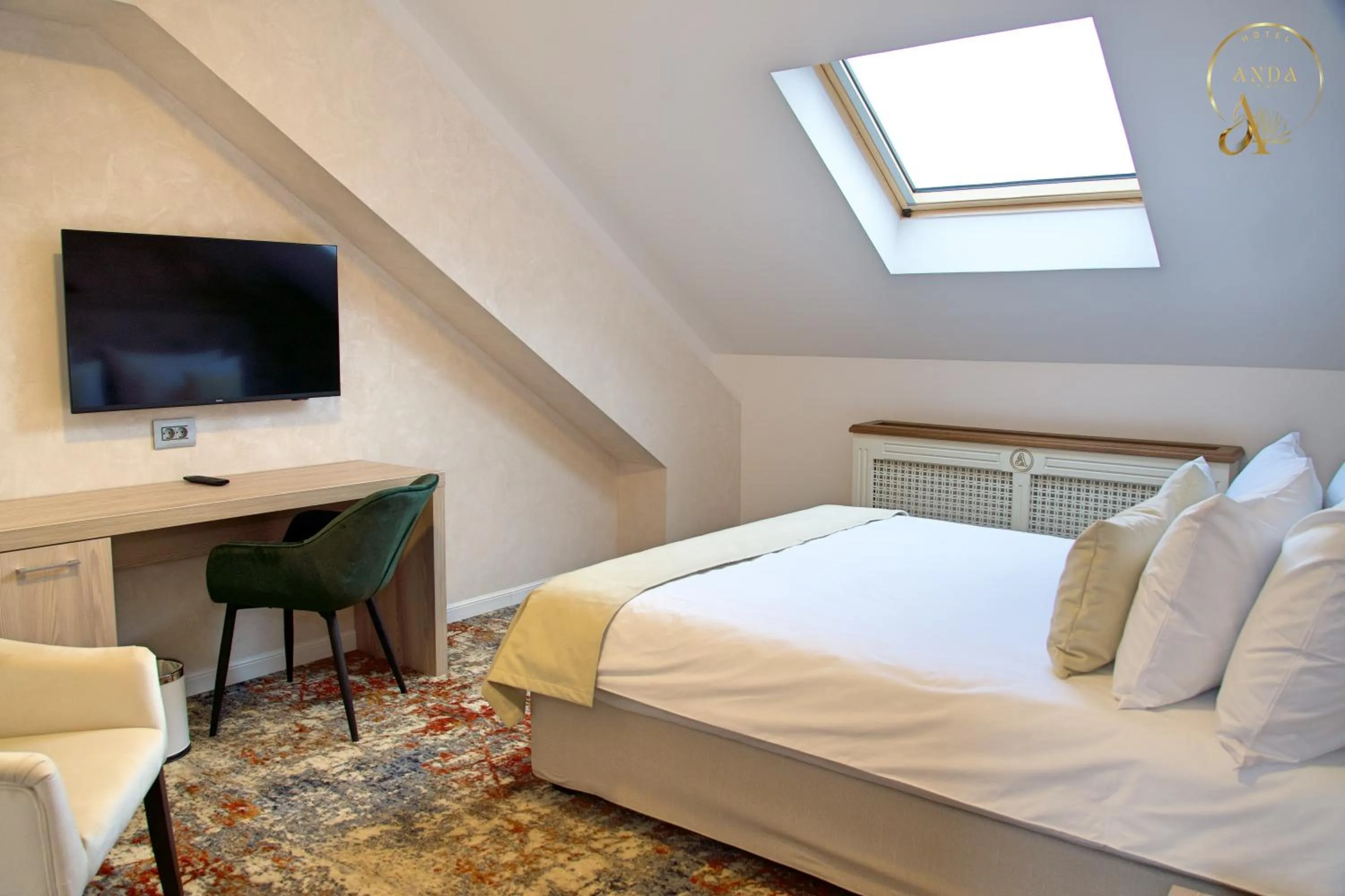 Bedroom, Bed in Hotel Anda