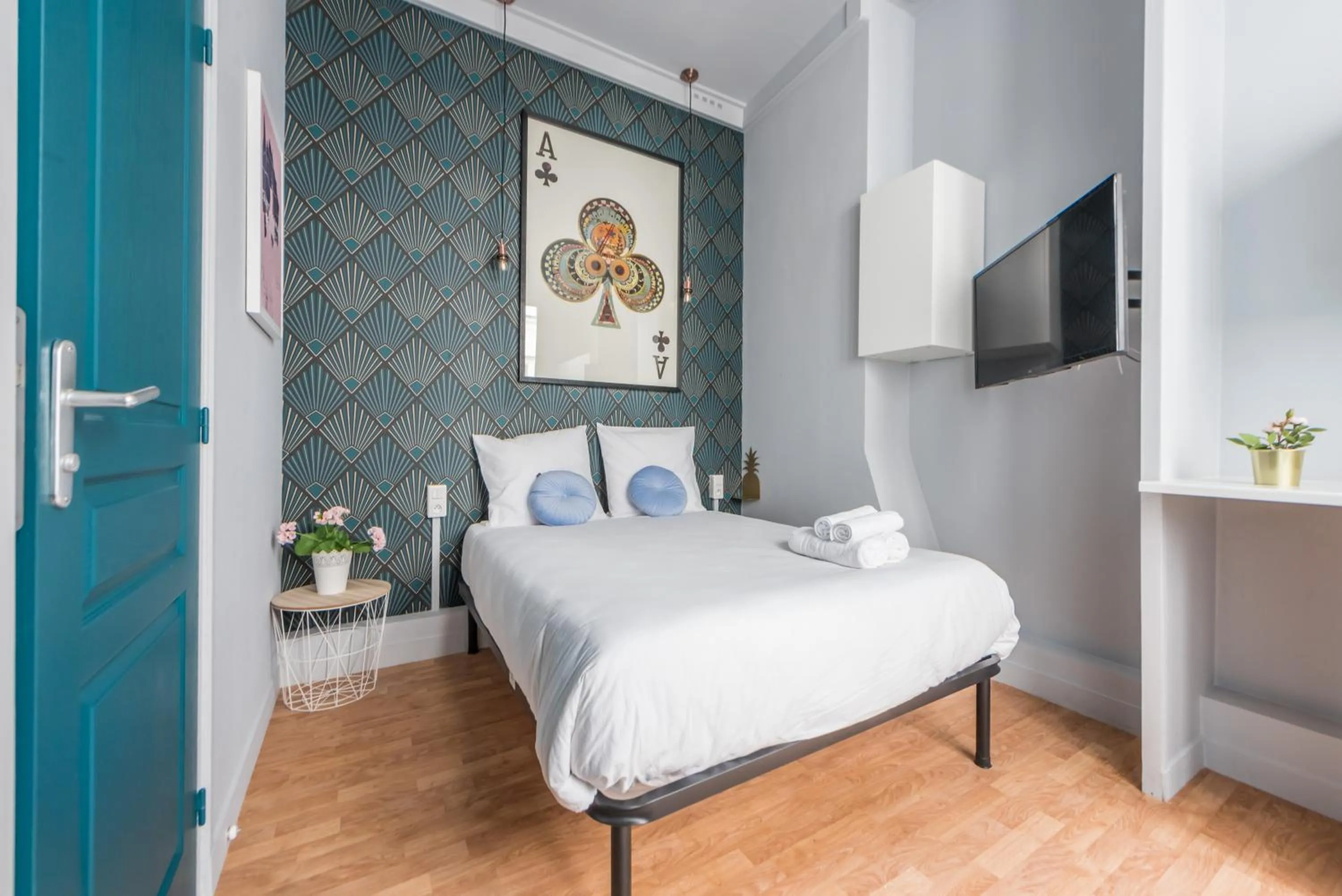 Bedroom, Bed in WS Saint-Lazare - Opera