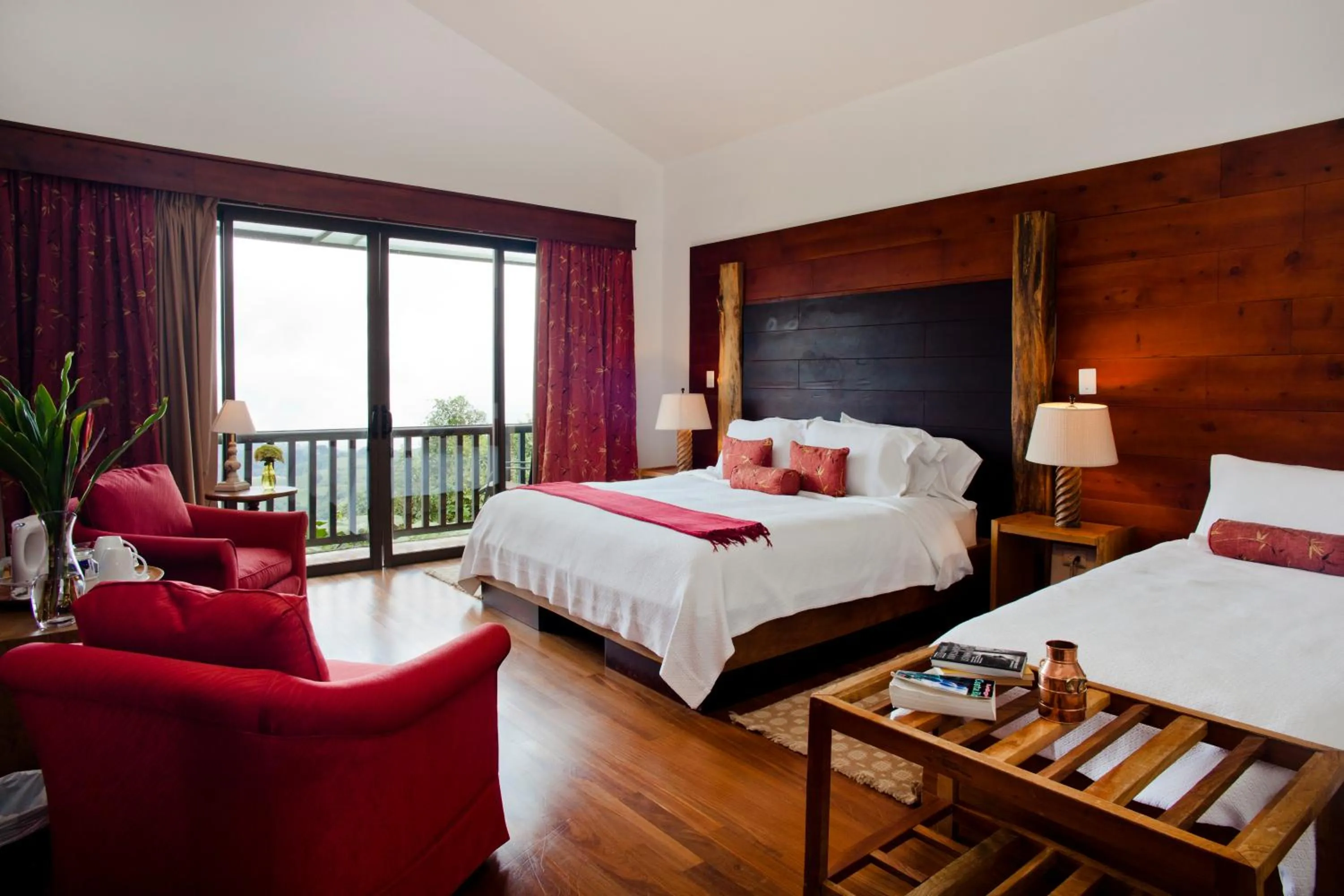 Natural landscape, Bed in Poas Volcano Lodge