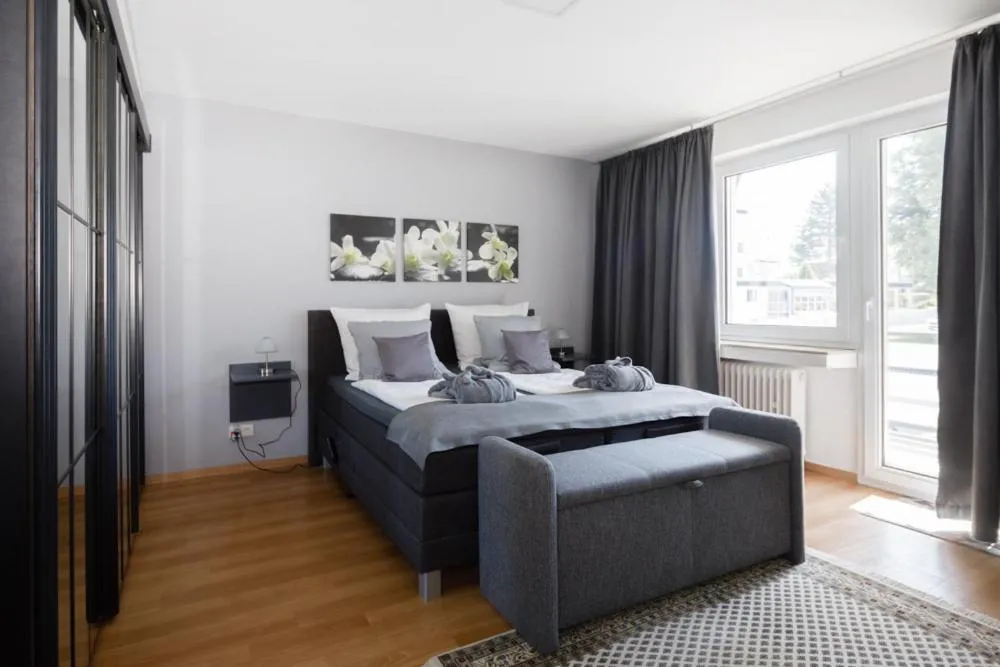 Bedroom, Bed in Ferienwohnung Morillenhang