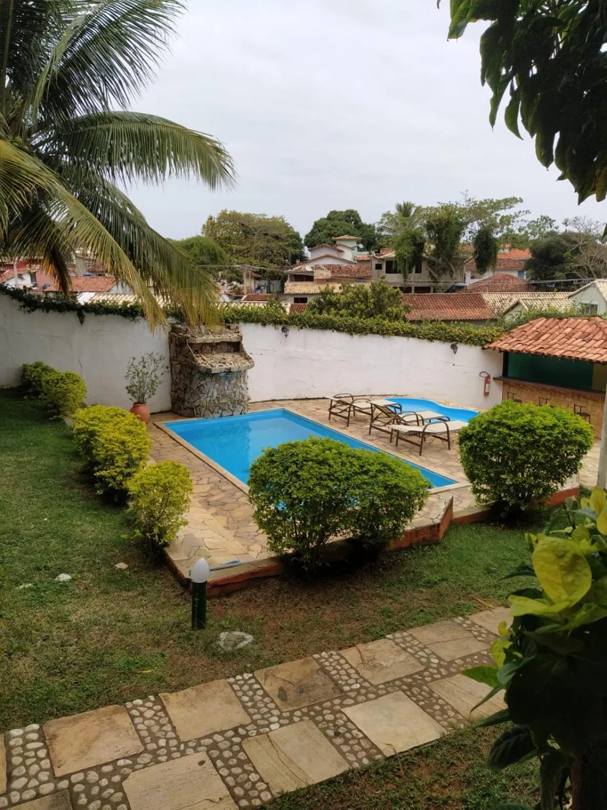 Swimming pool in Pousada Areias Brancas