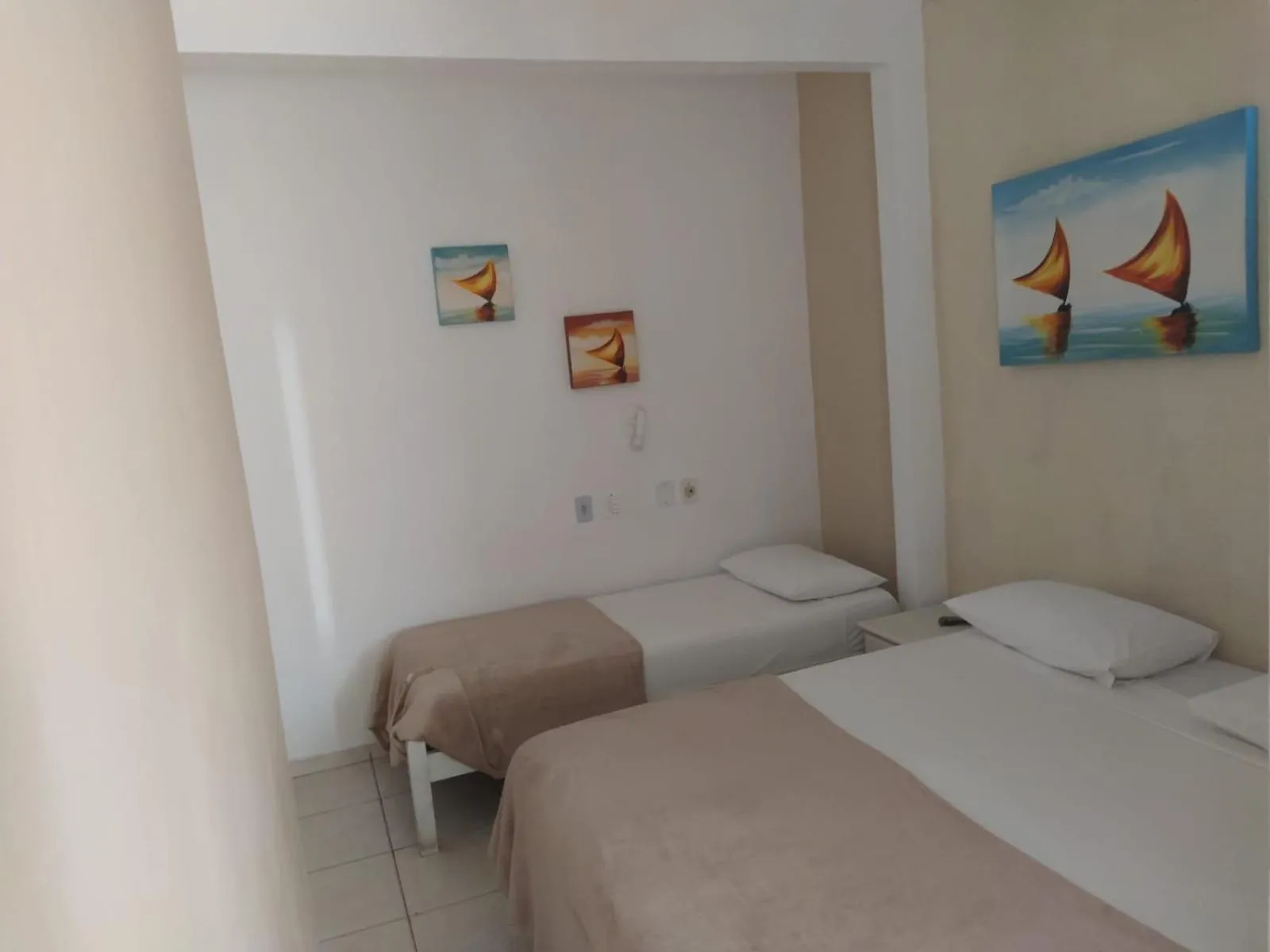 Bedroom, Bed in Pousada Areias Brancas