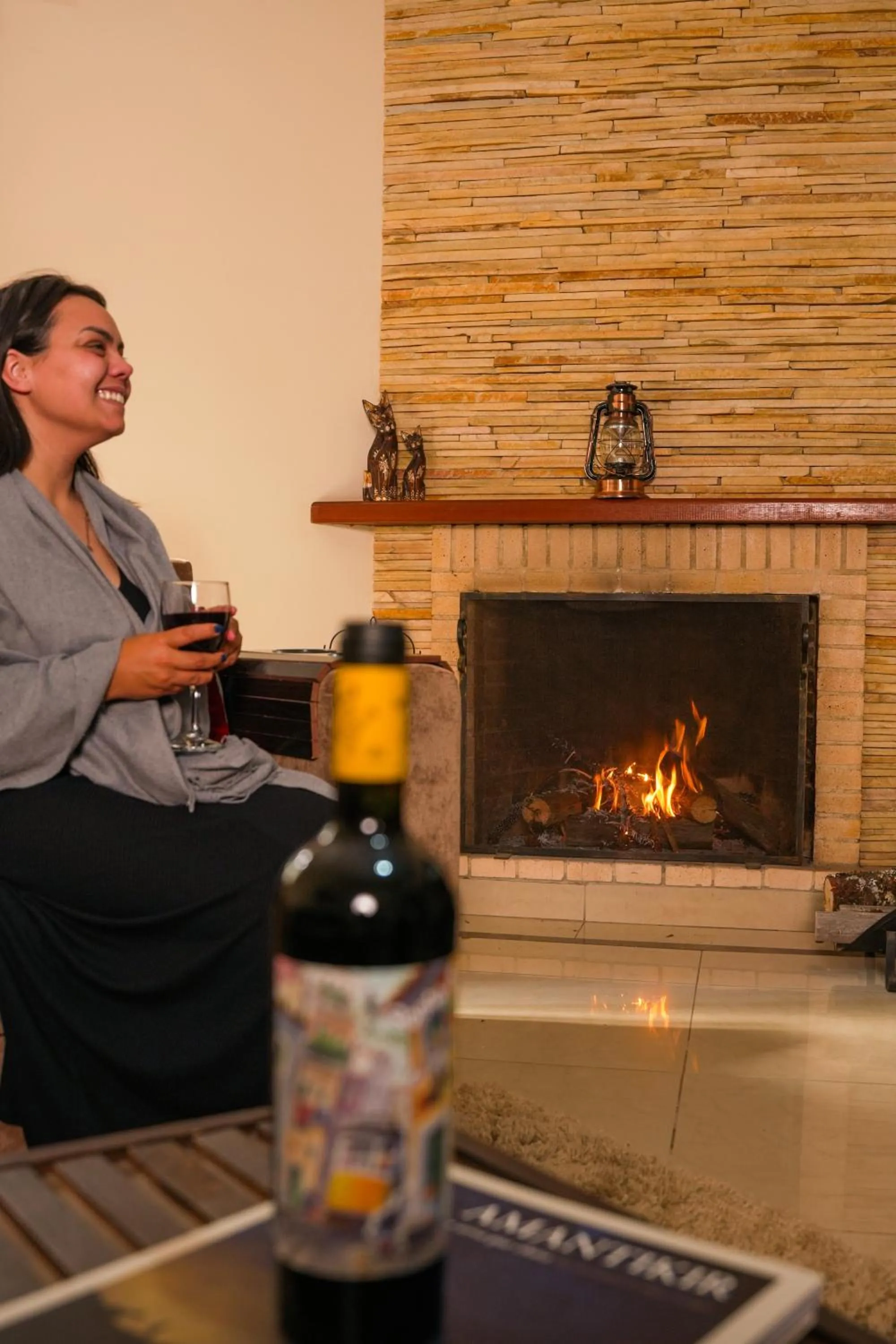 Living room in Pousada Serra do Jordão by Concavus