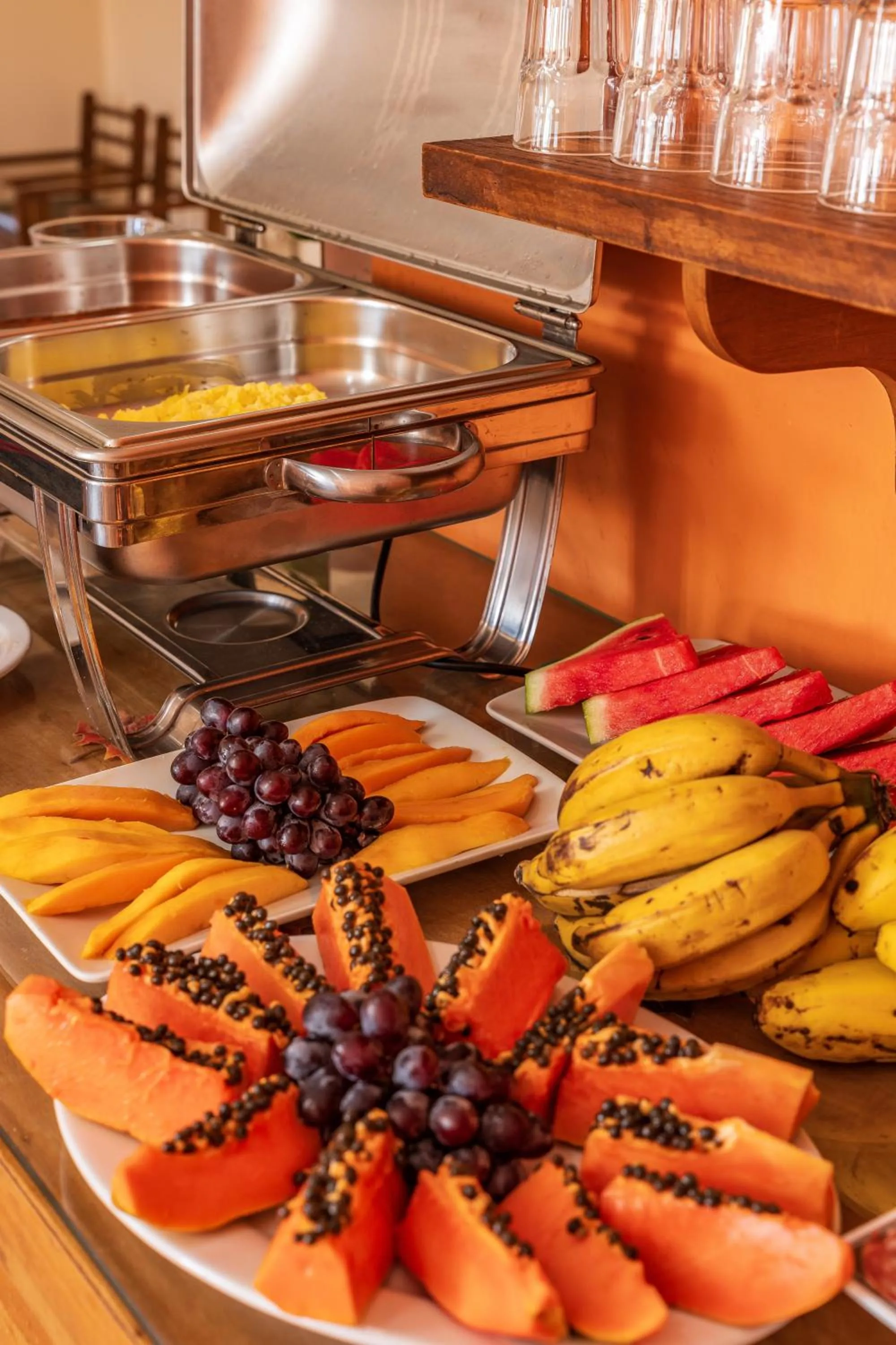 Buffet breakfast in Pousada Serra do Jordão by Concavus