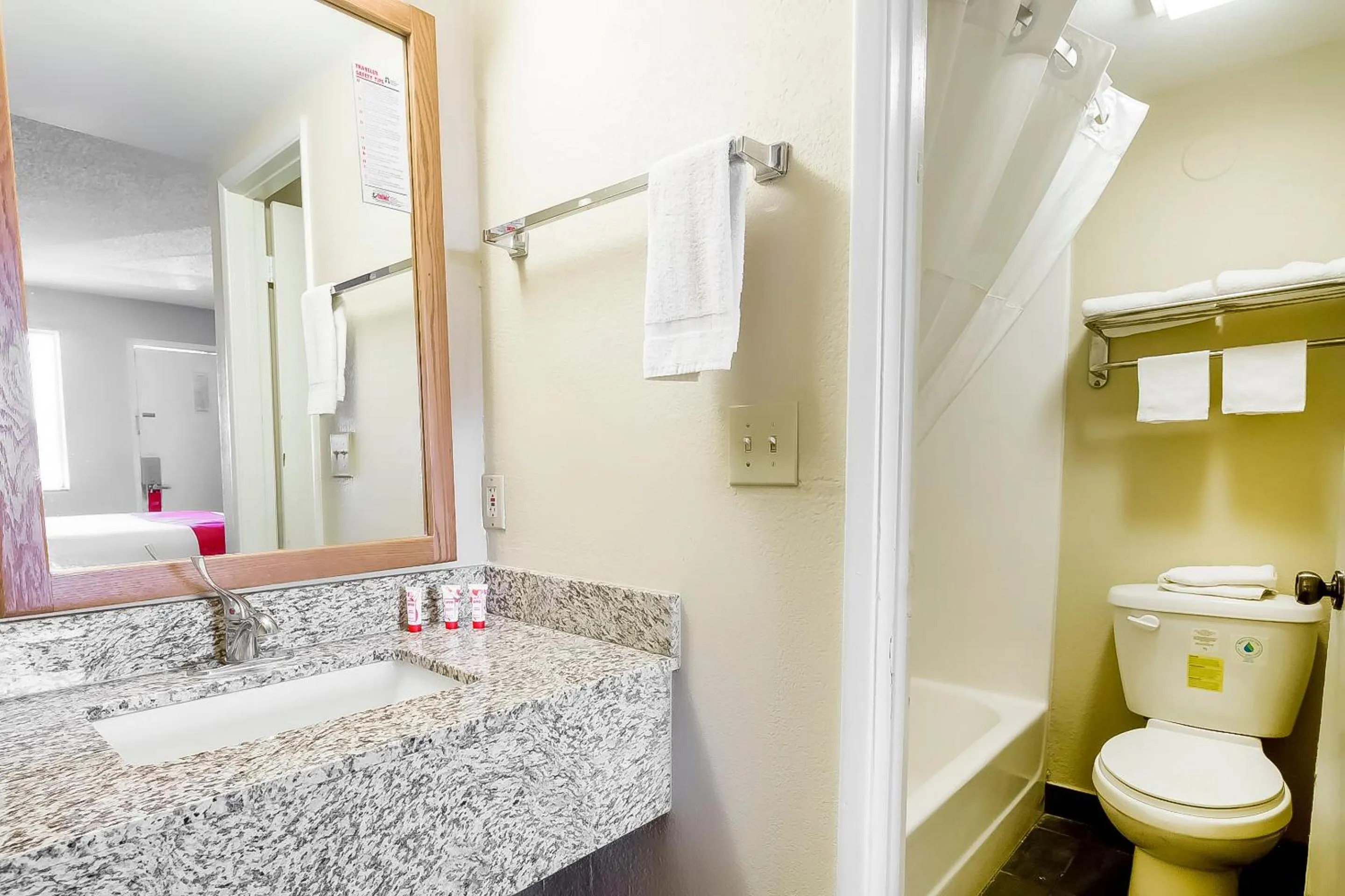 Bathroom in OYO Hotel Eloy Casa Grande near I-10