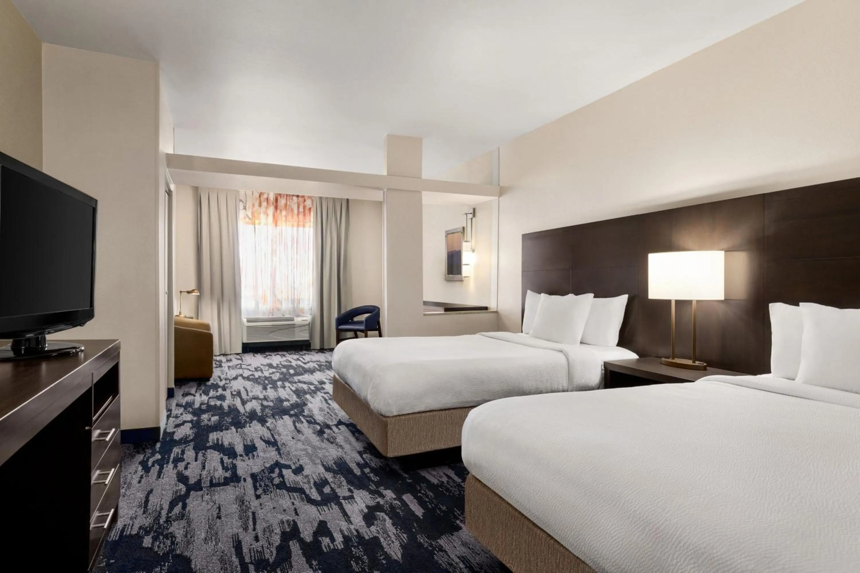 Bedroom, Bed in Fairfield Inn & Suites by Marriott Amarillo Airport