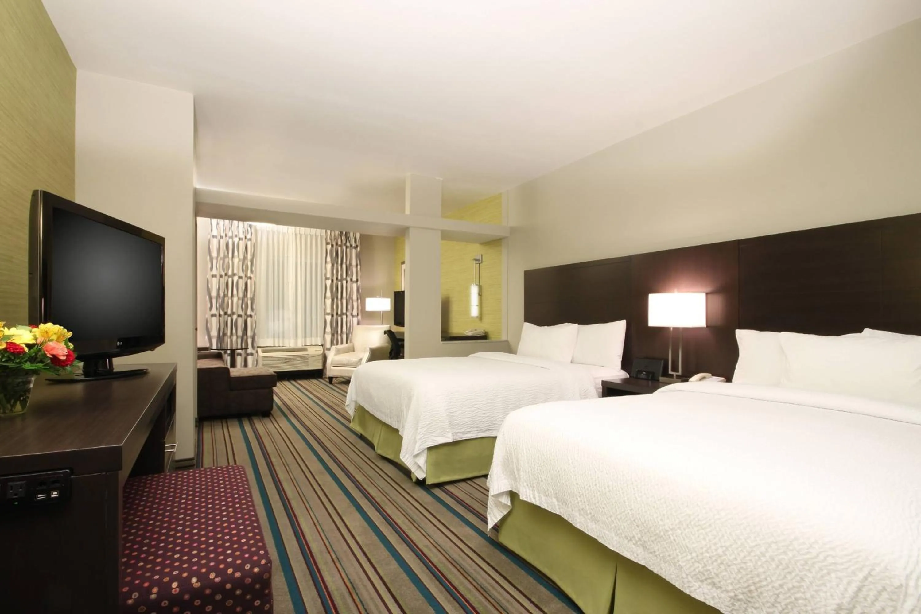 Bedroom, Bed in Fairfield Inn & Suites by Marriott Amarillo Airport