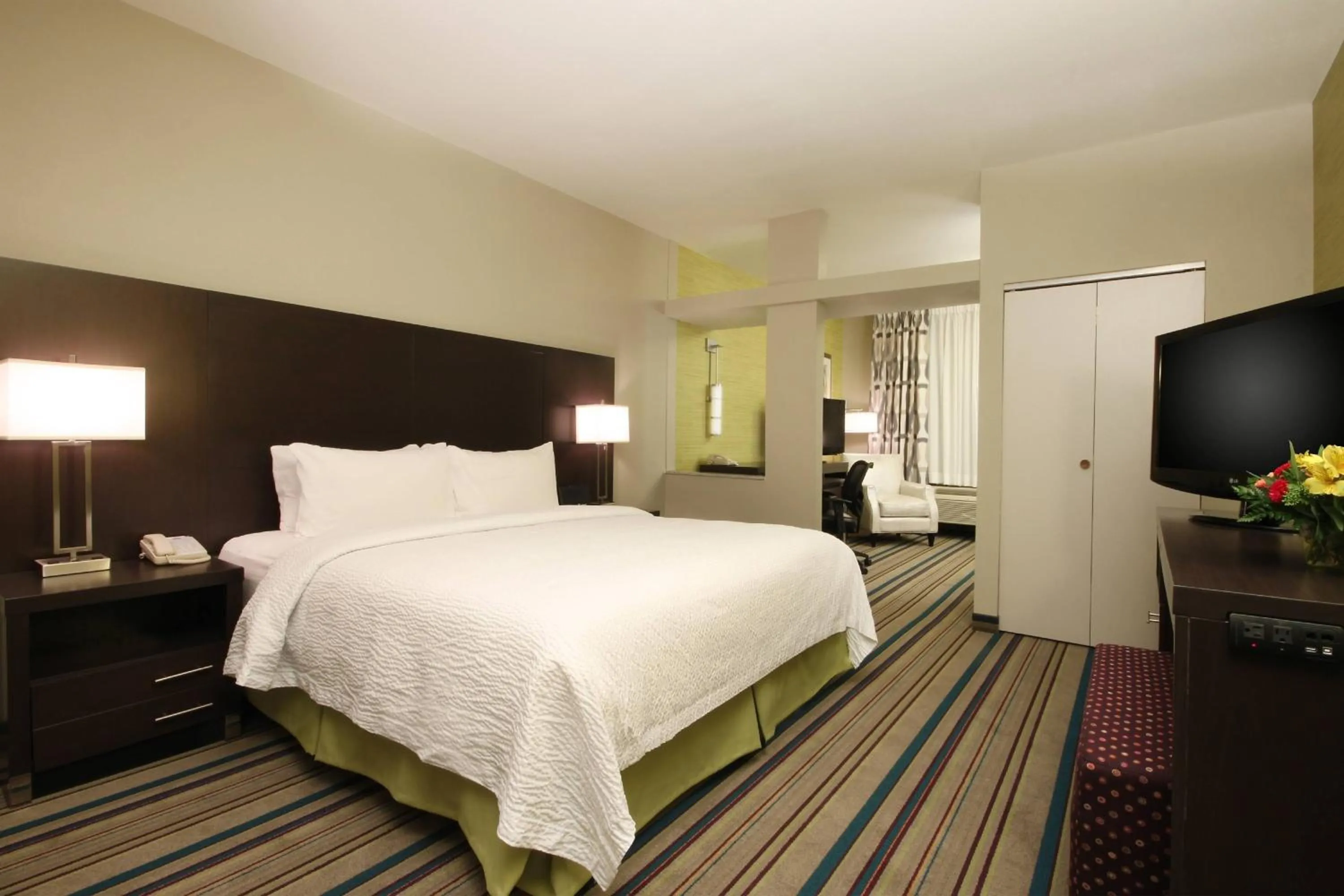 Bedroom, Bed in Fairfield Inn & Suites by Marriott Amarillo Airport