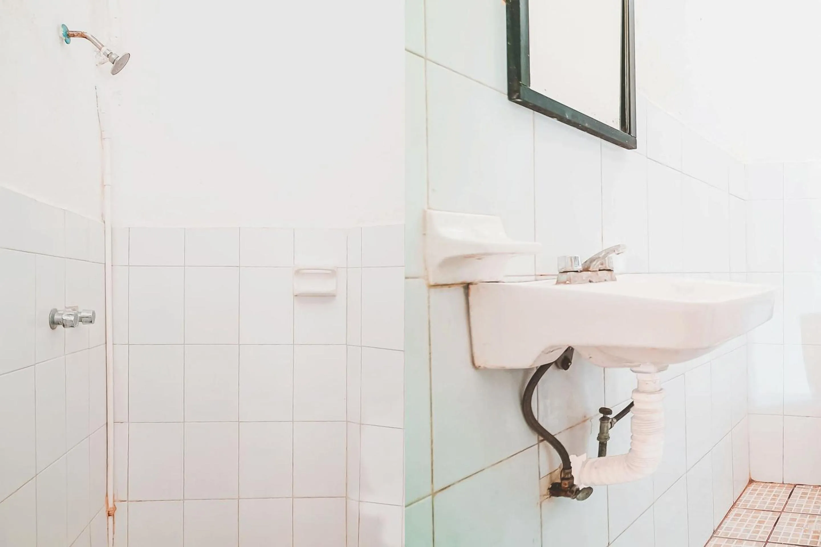 Bathroom in Capital O Los Angeles, Chiapa de Corzo