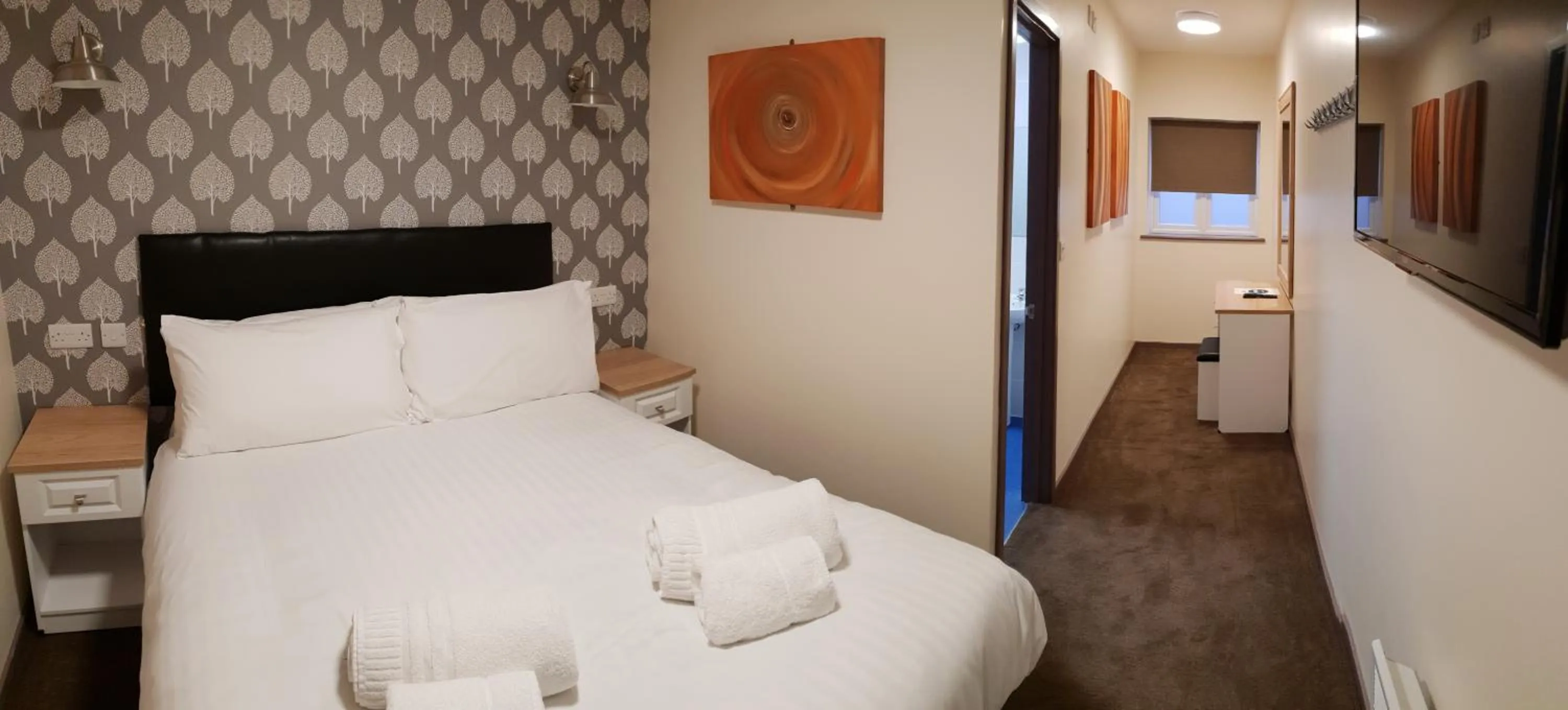 Bed in The Kingstanding Inn