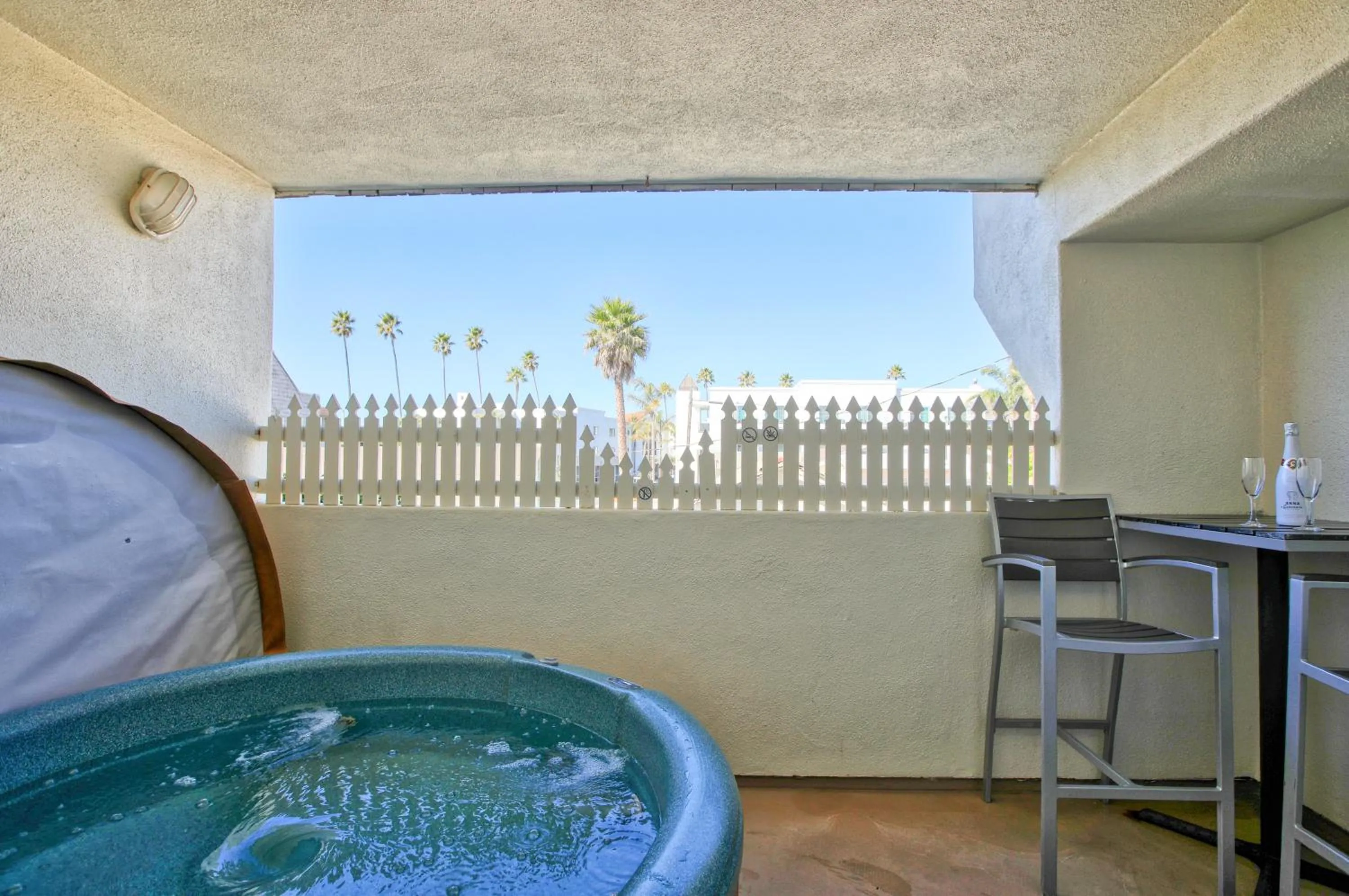 Hot Tub in SeaVenture Beach Hotel
