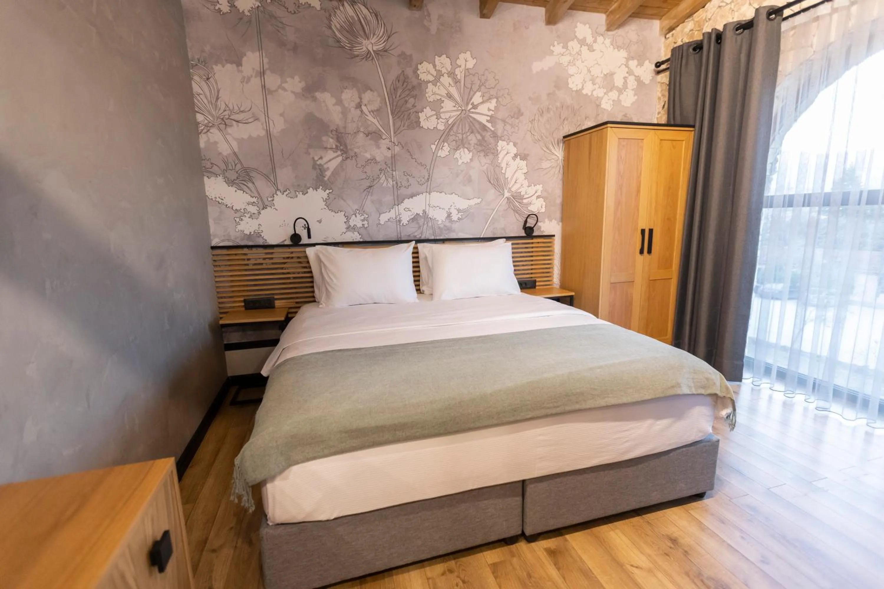 Bed in Villa Sintica