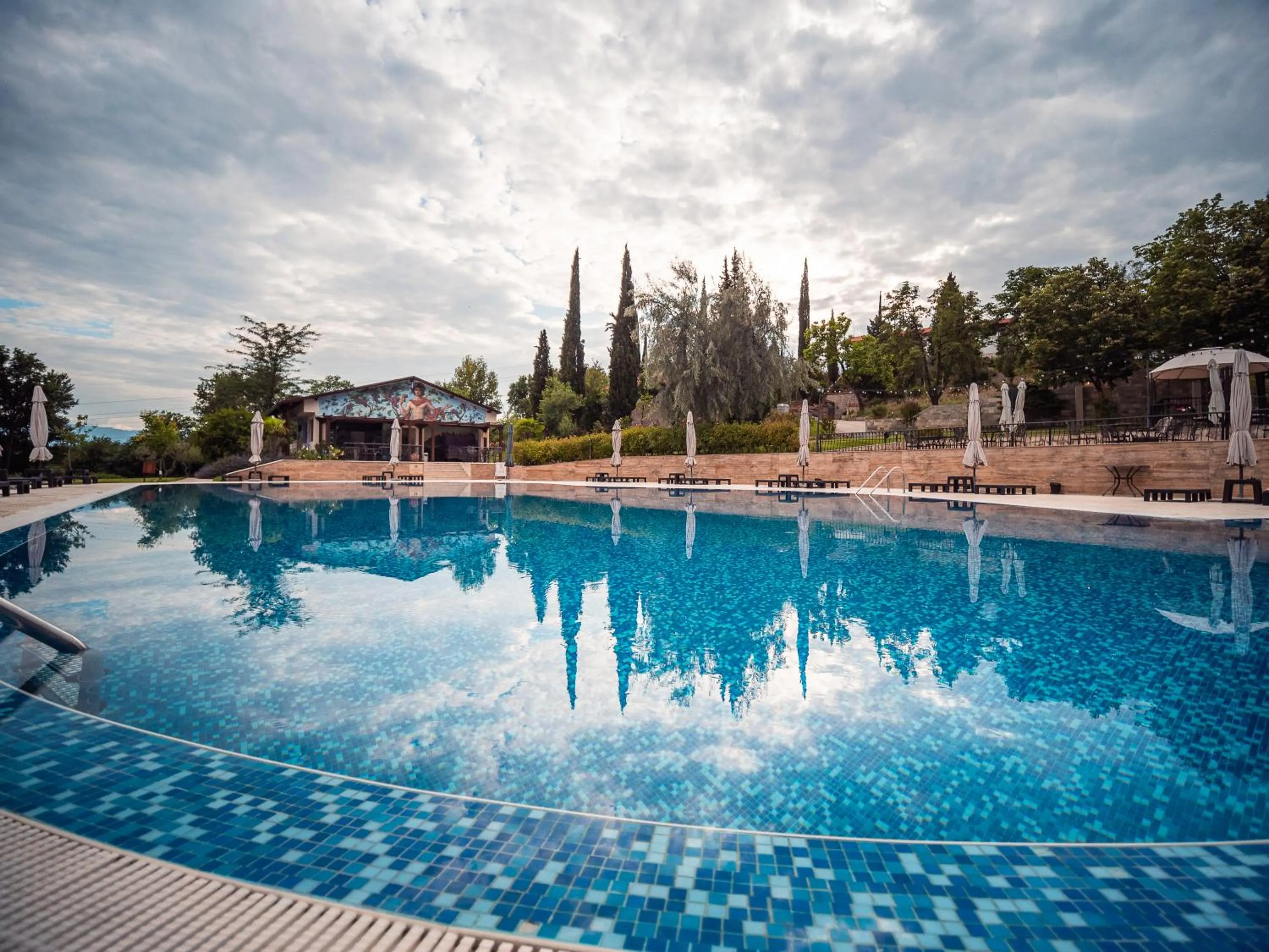 Swimming pool in Villa Sintica