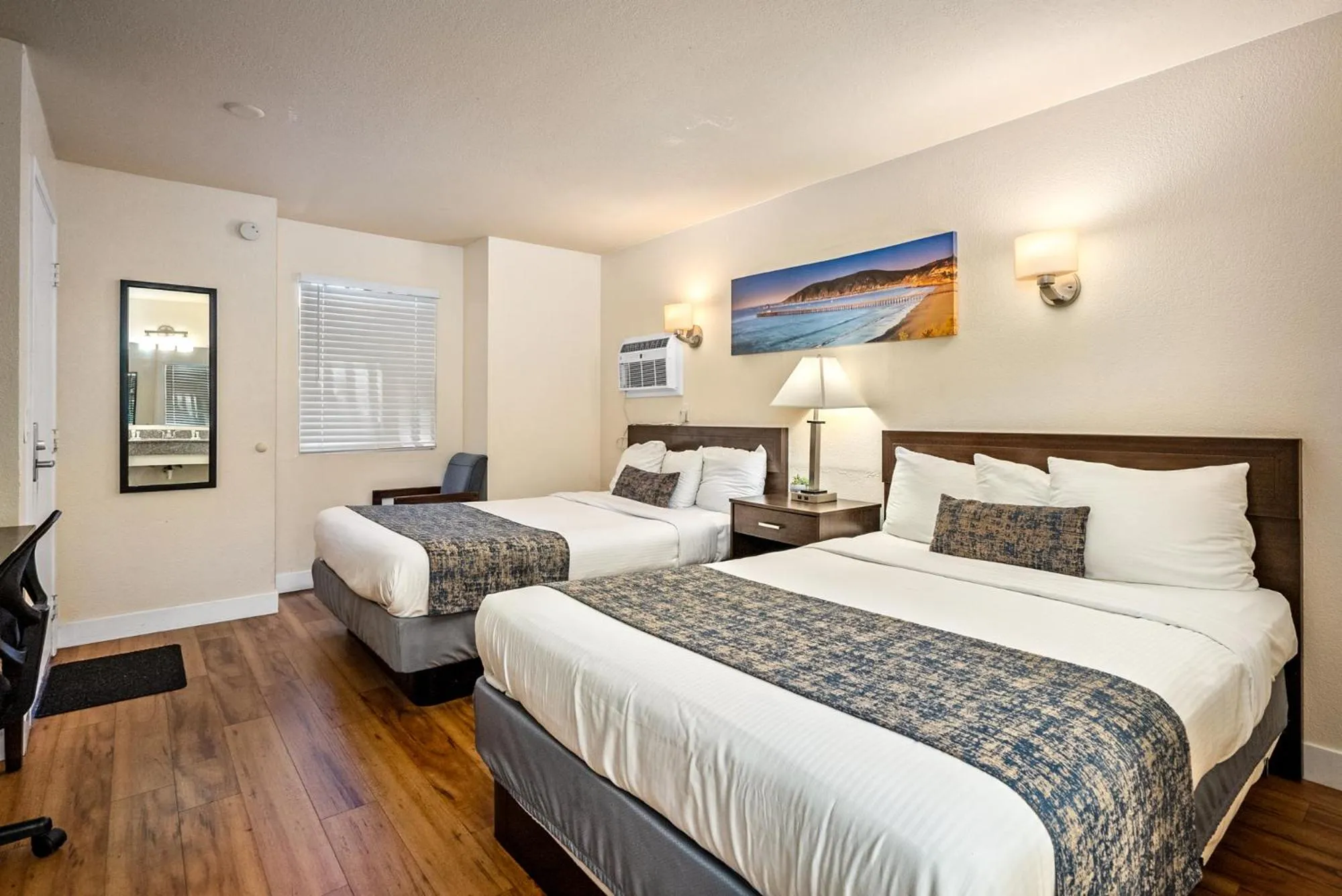 Bed in Sunbeam Motel