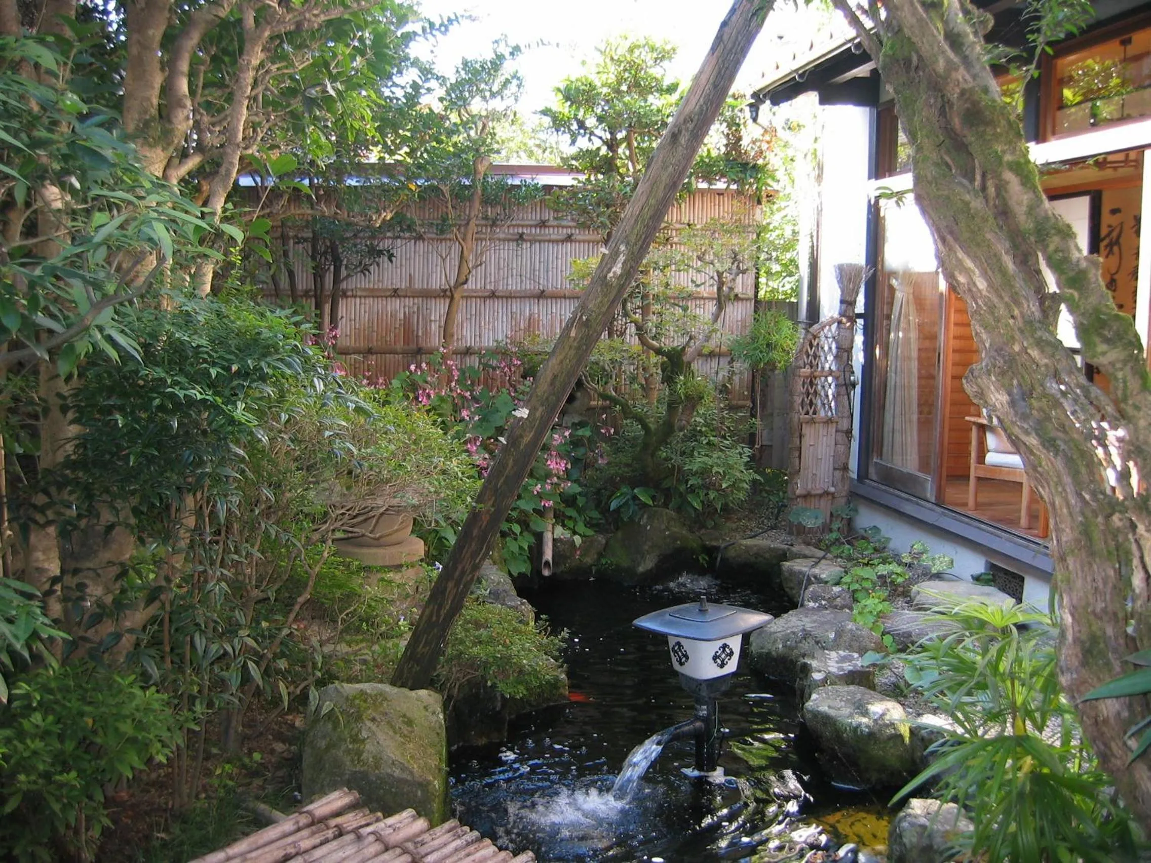 Garden in Noren Yado Meigetsu
