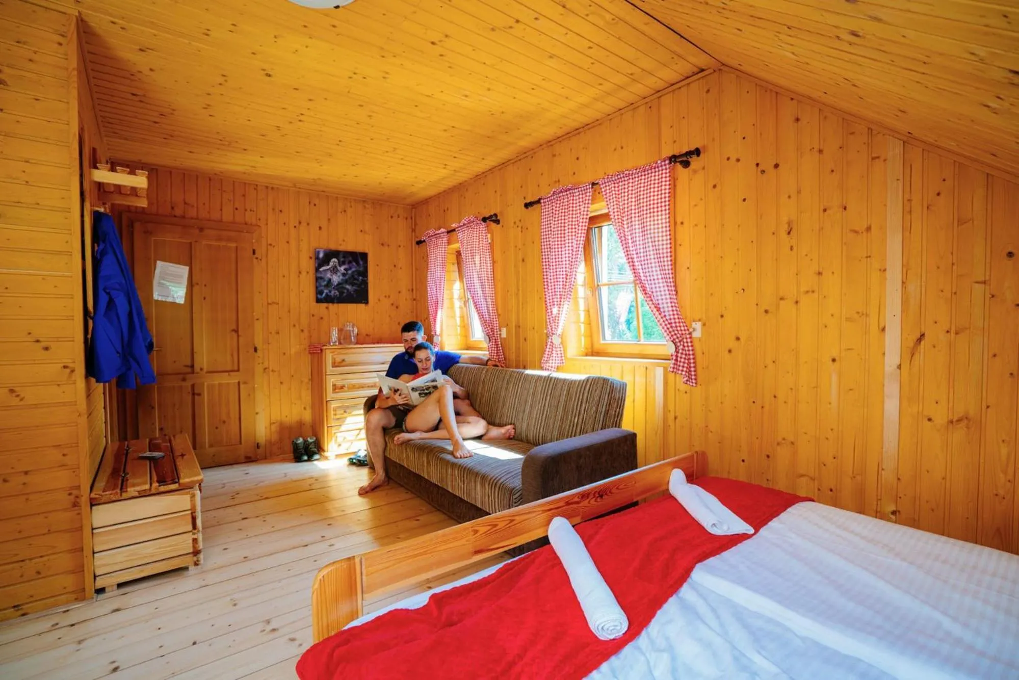 Bed in Chata Magurka