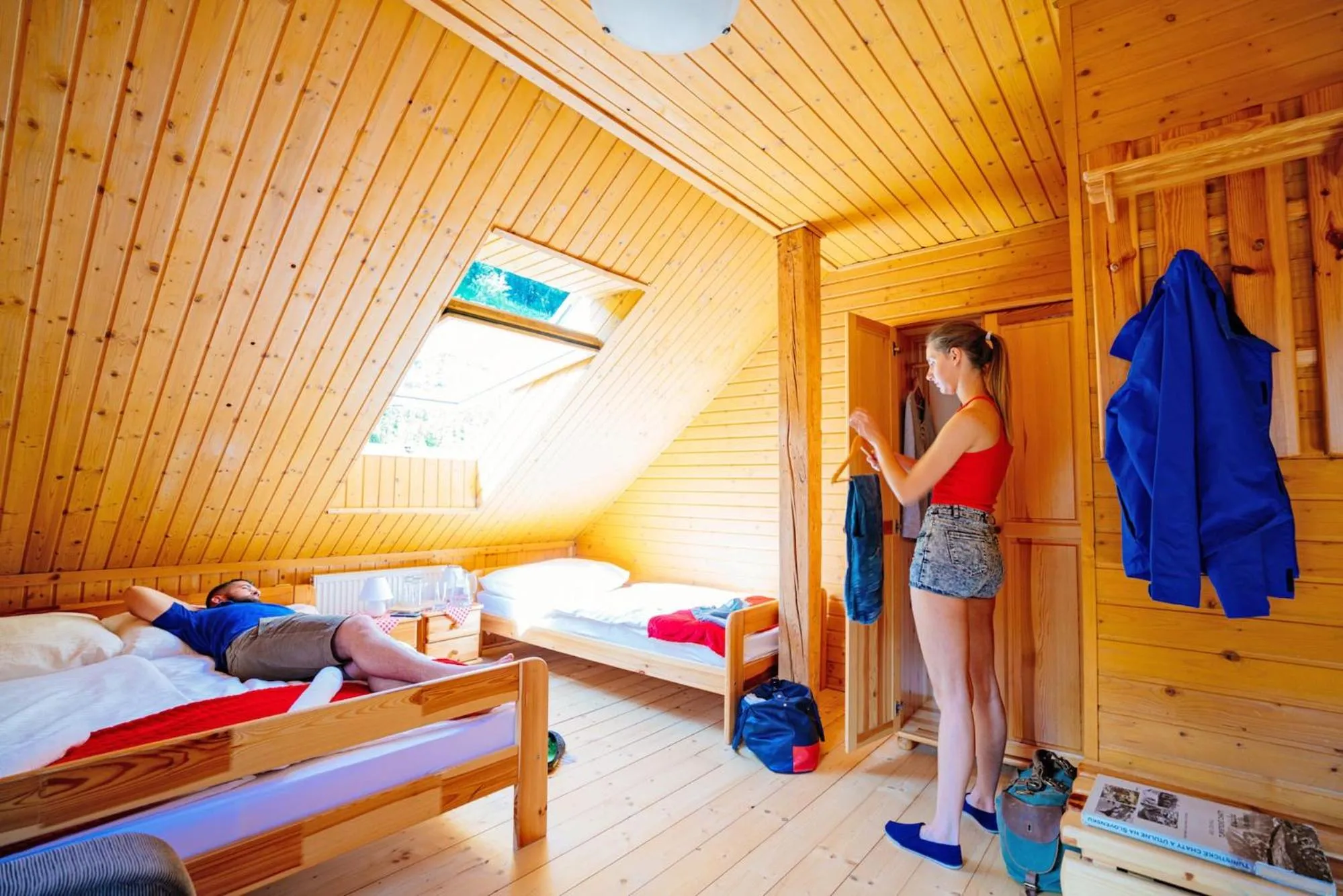 Bed in Chata Magurka