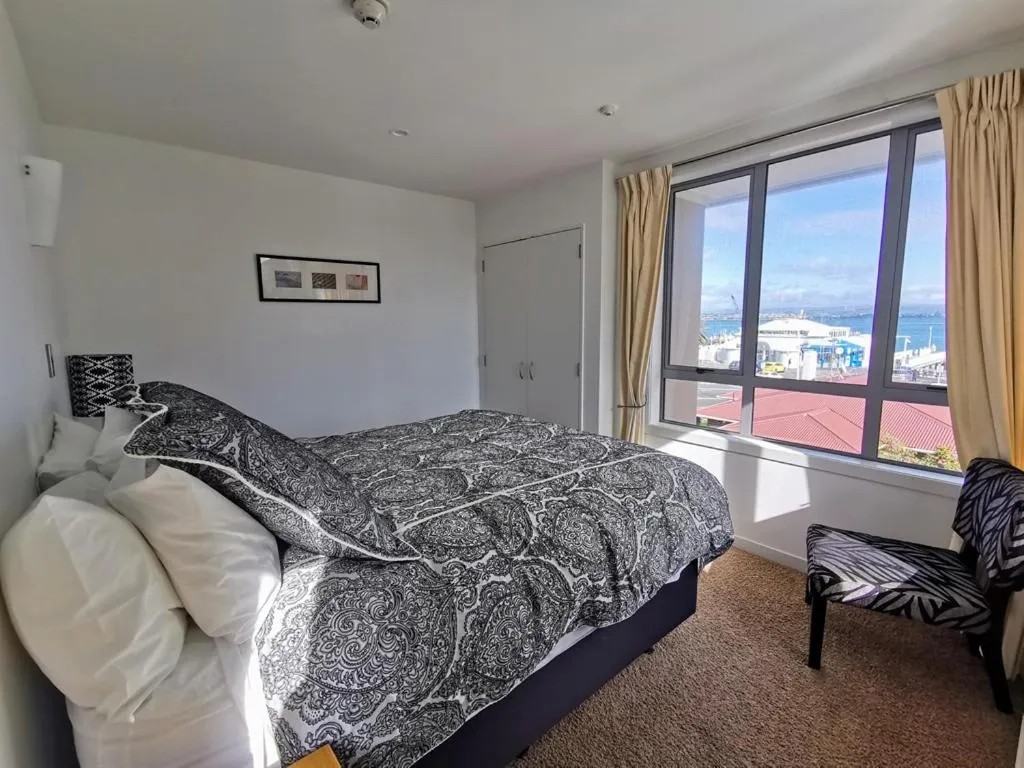 Bed in The Anchorage Apartments