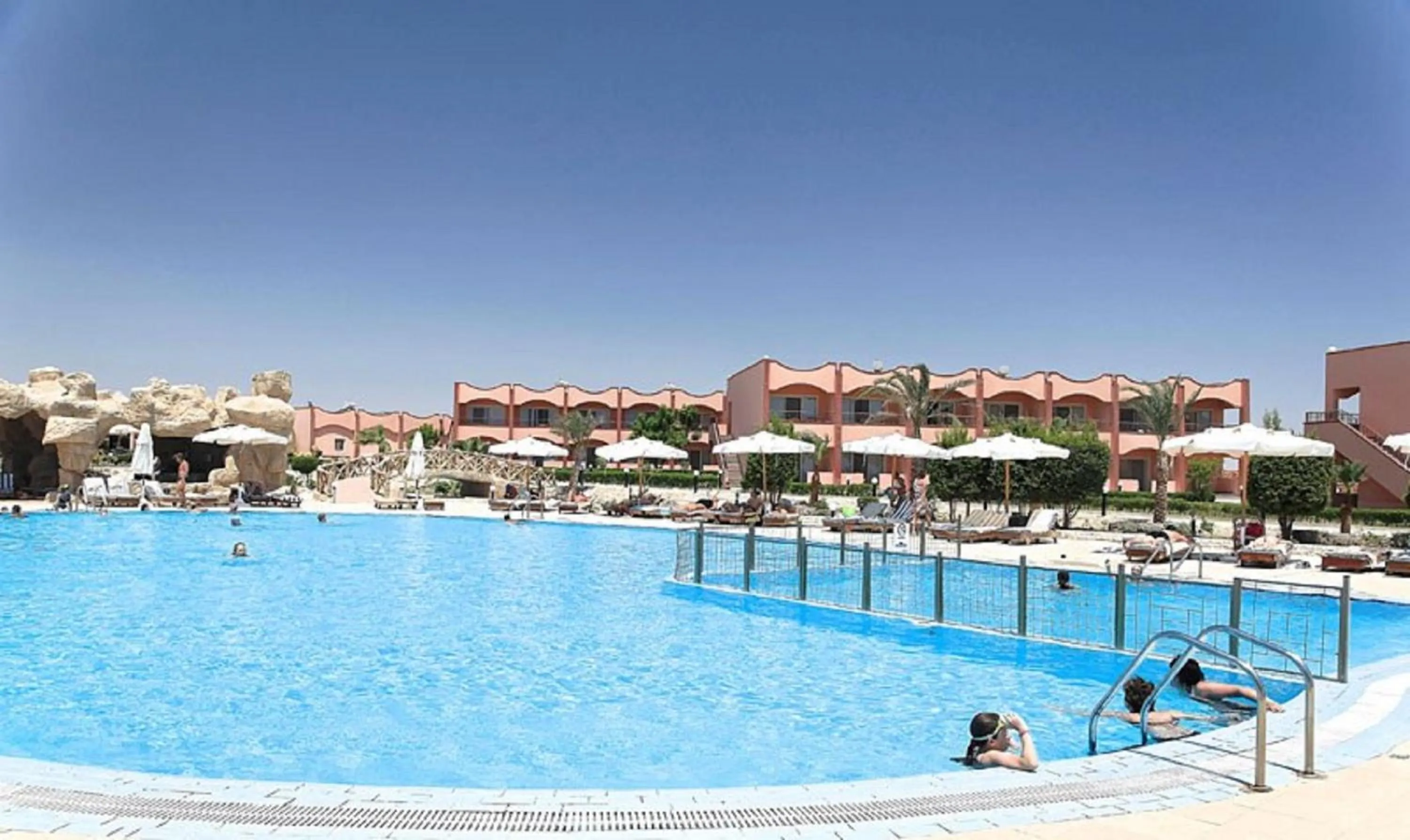 Swimming pool in Three Corners Happy Life Beach Resort