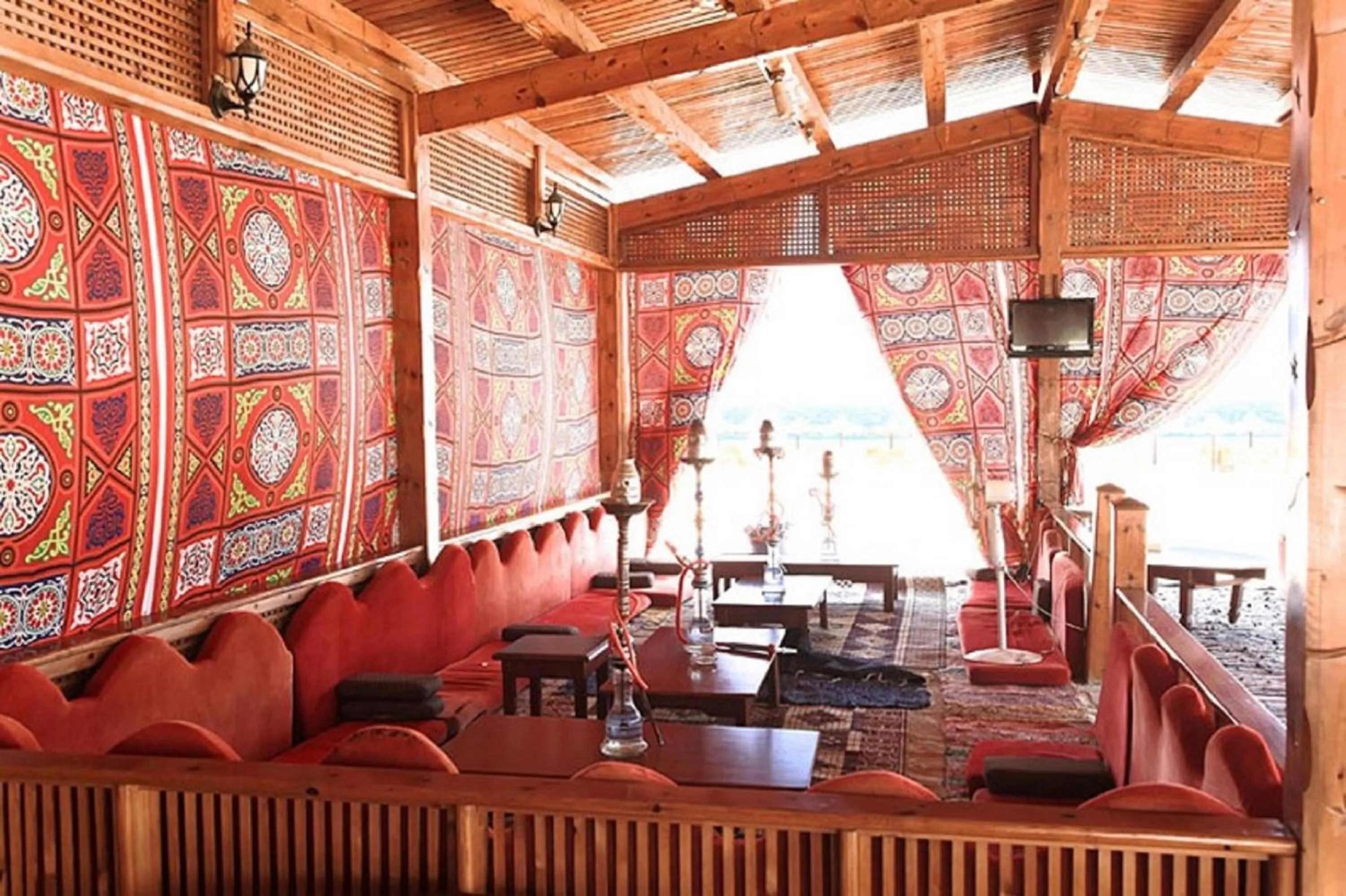 Lounge or bar in Three Corners Happy Life Beach Resort