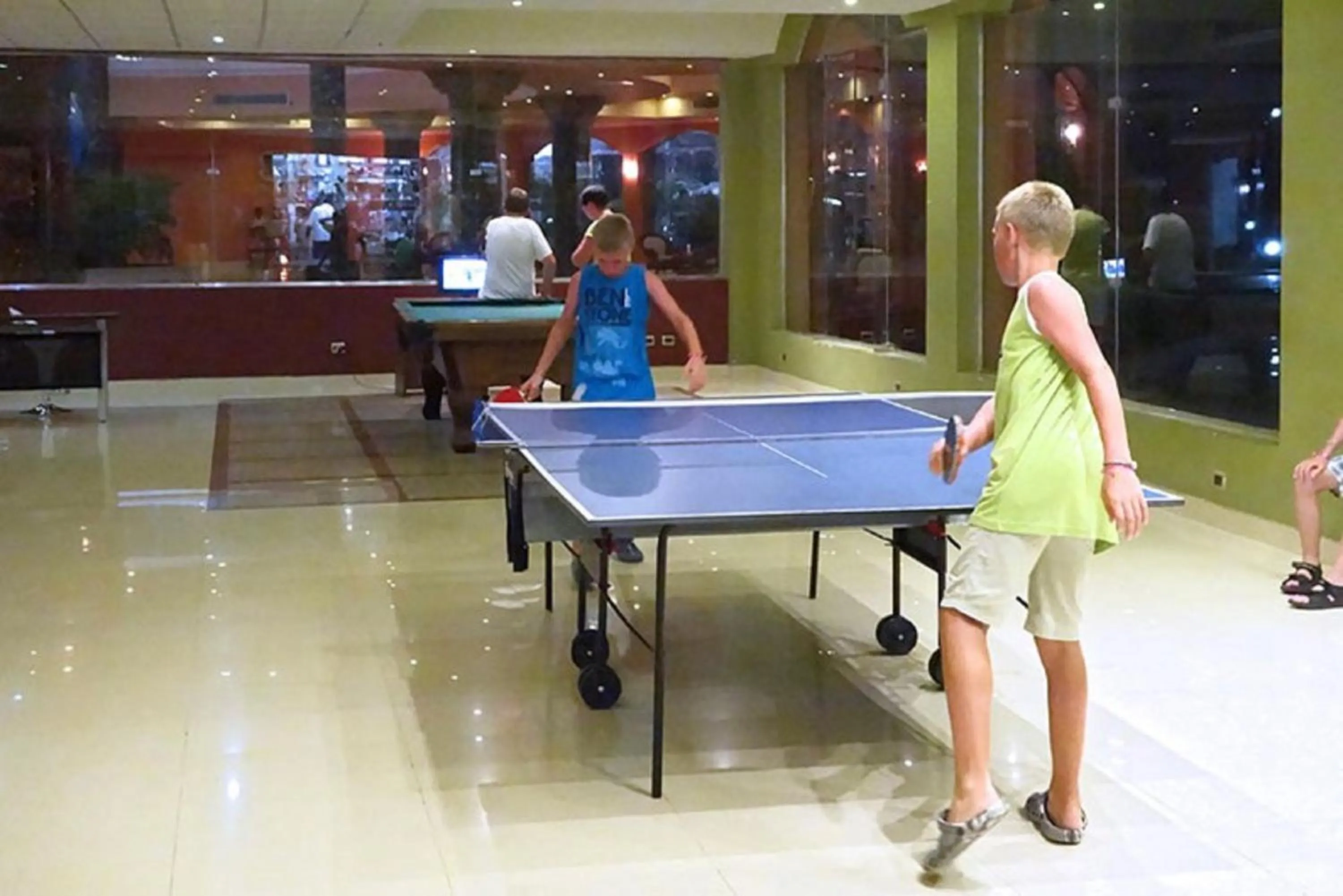 Table tennis in Three Corners Happy Life Beach Resort