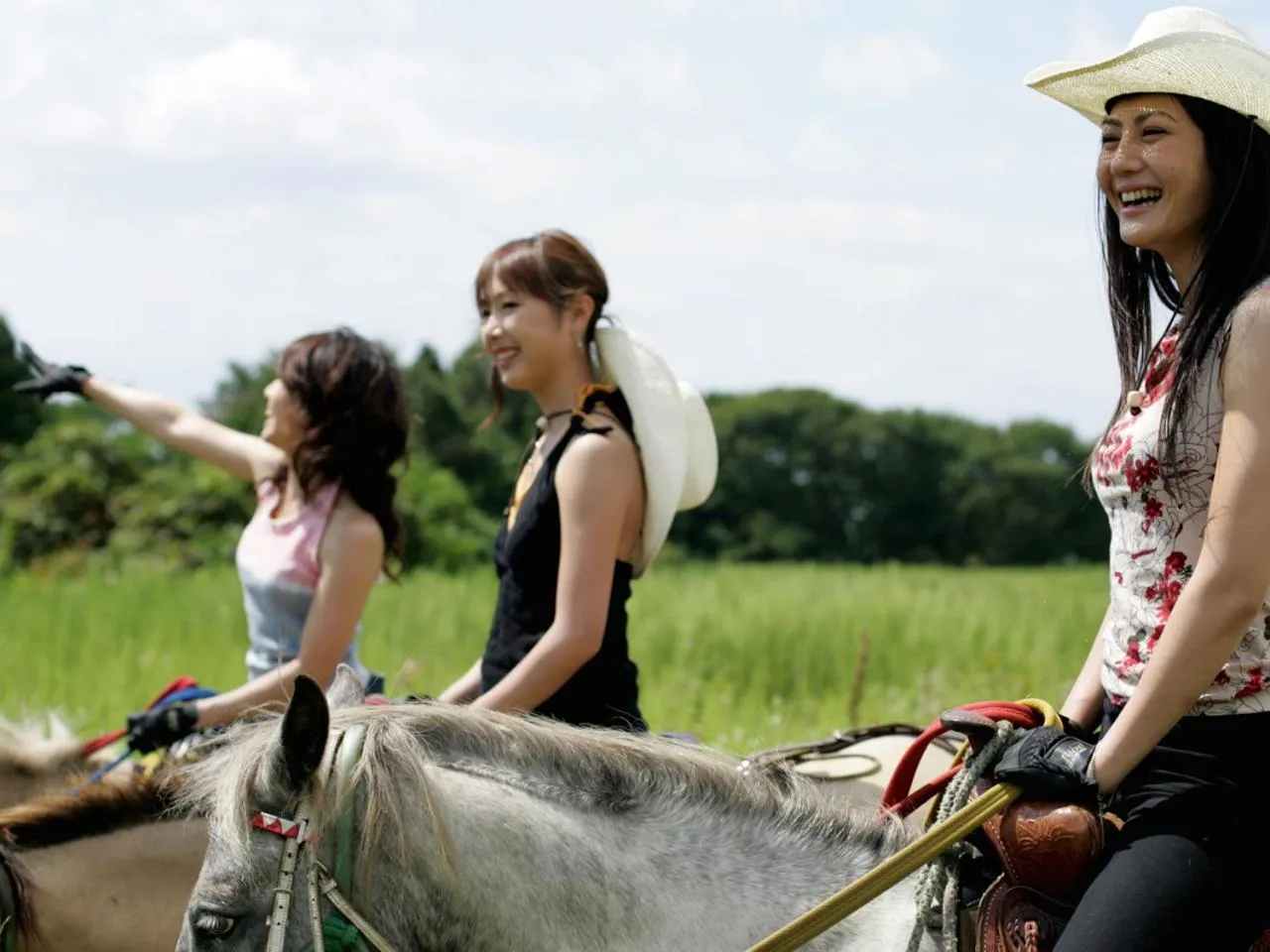 Horse-riding in Hakodate-Onuma Prince Hotel
