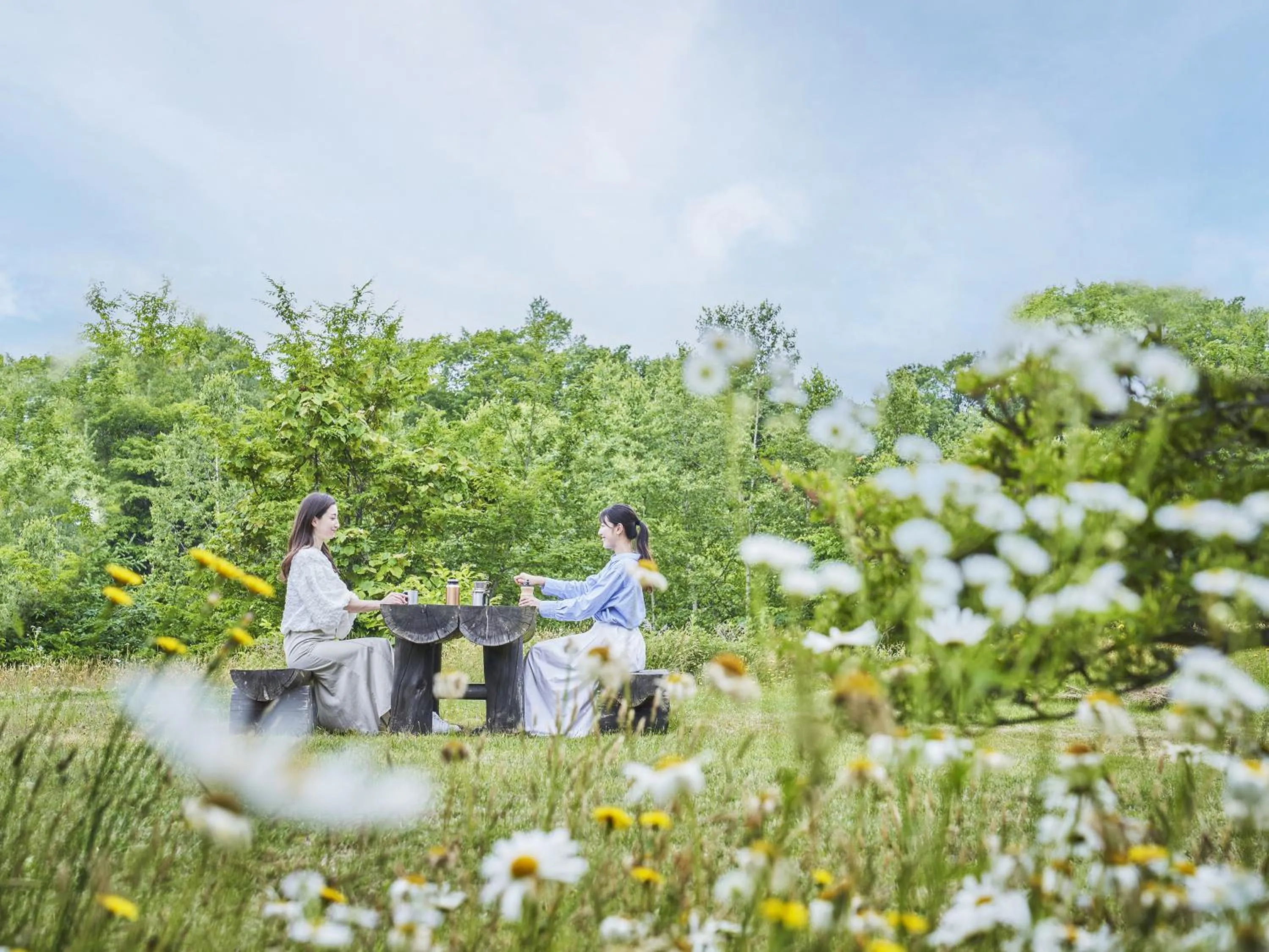 Natural landscape in Hakodate-Onuma Prince Hotel