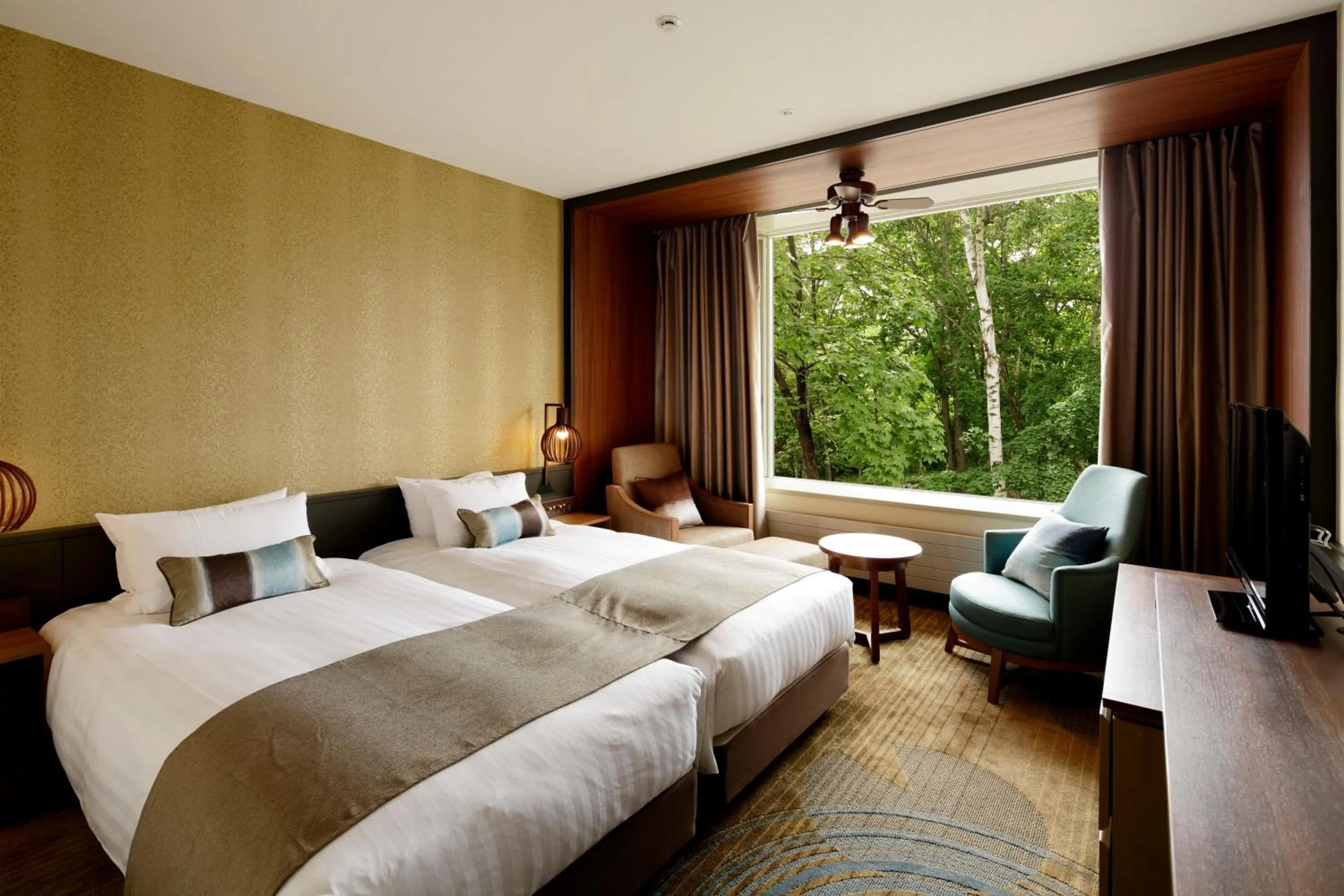 Day, Bed in Hakodate-Onuma Prince Hotel