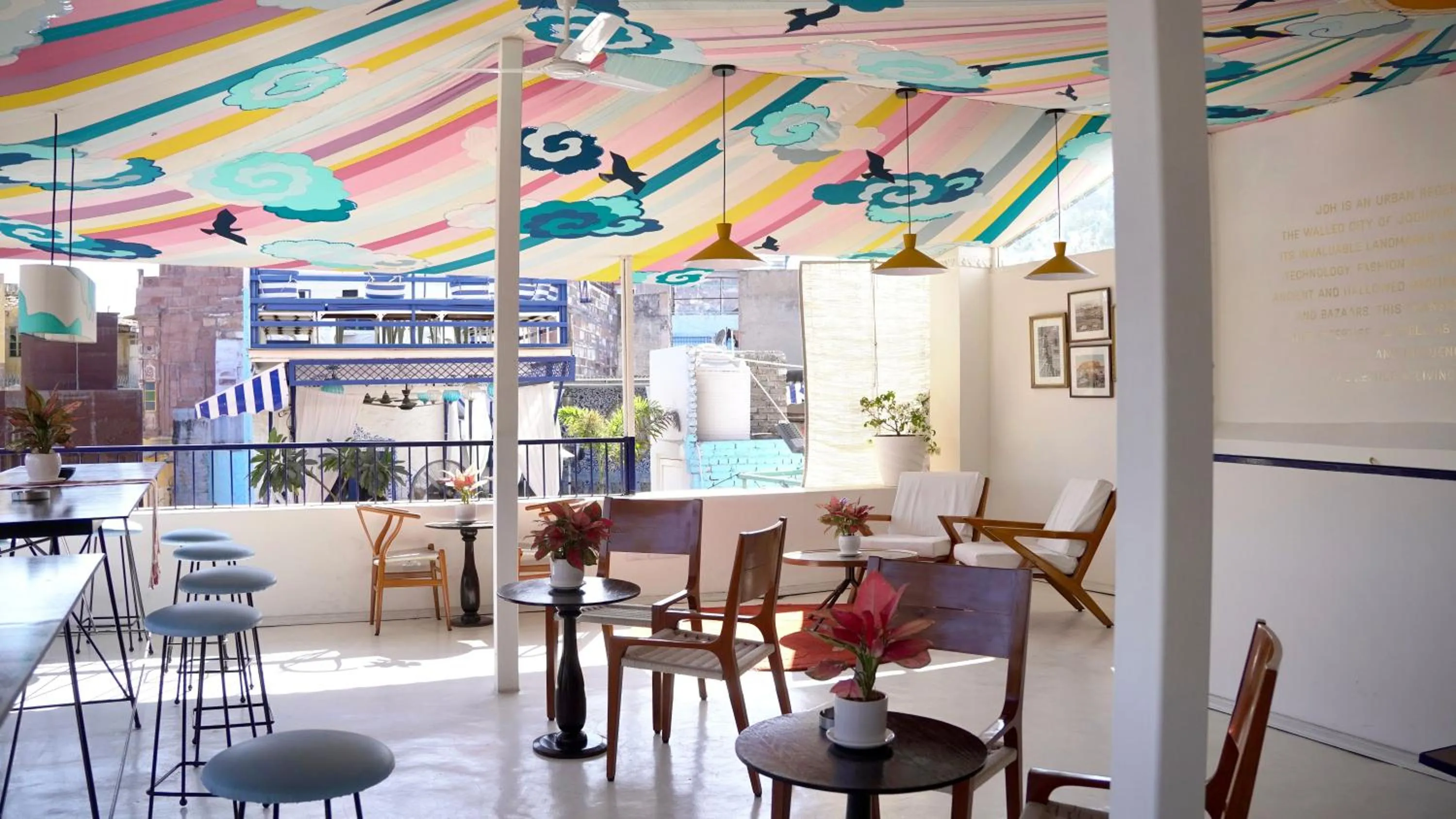 Restaurant/places to eat in The Stepwell Hotel