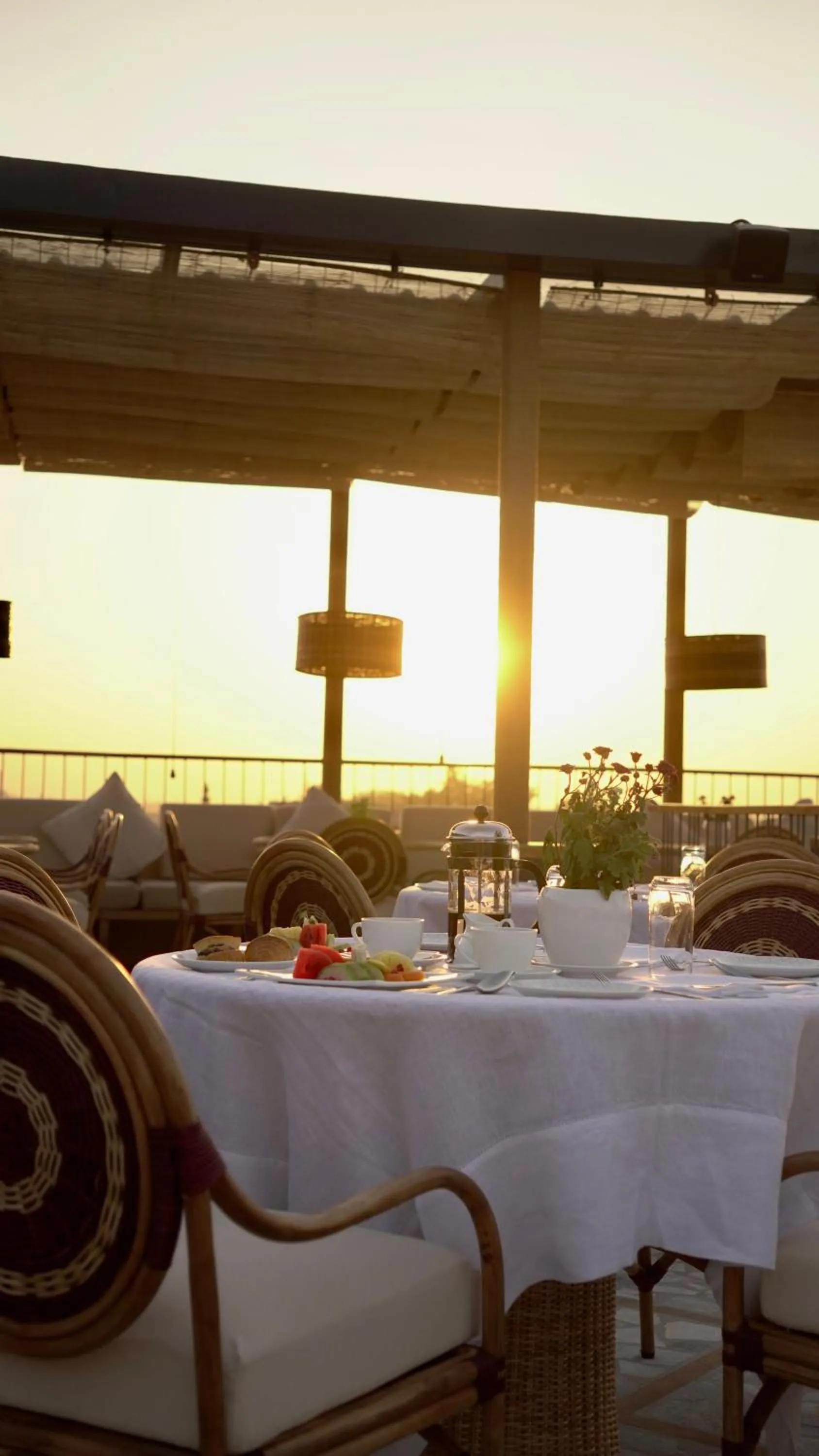 Breakfast in The Stepwell Hotel