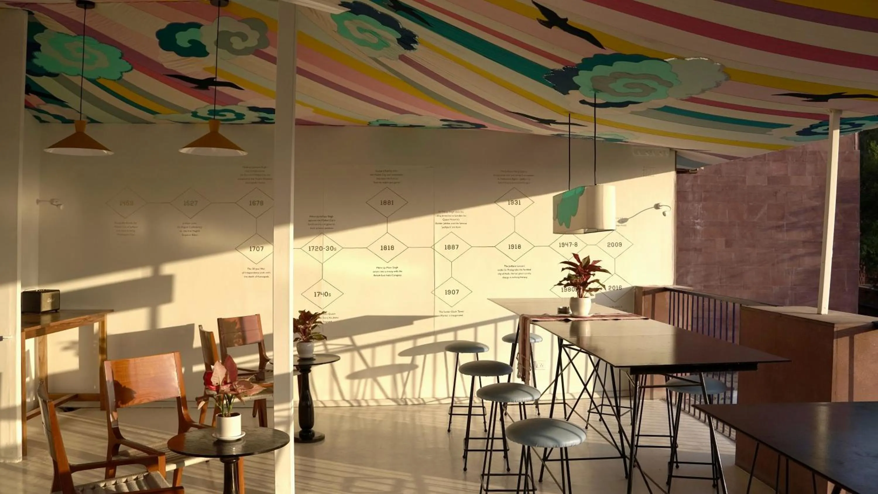 Restaurant/places to eat in The Stepwell Hotel