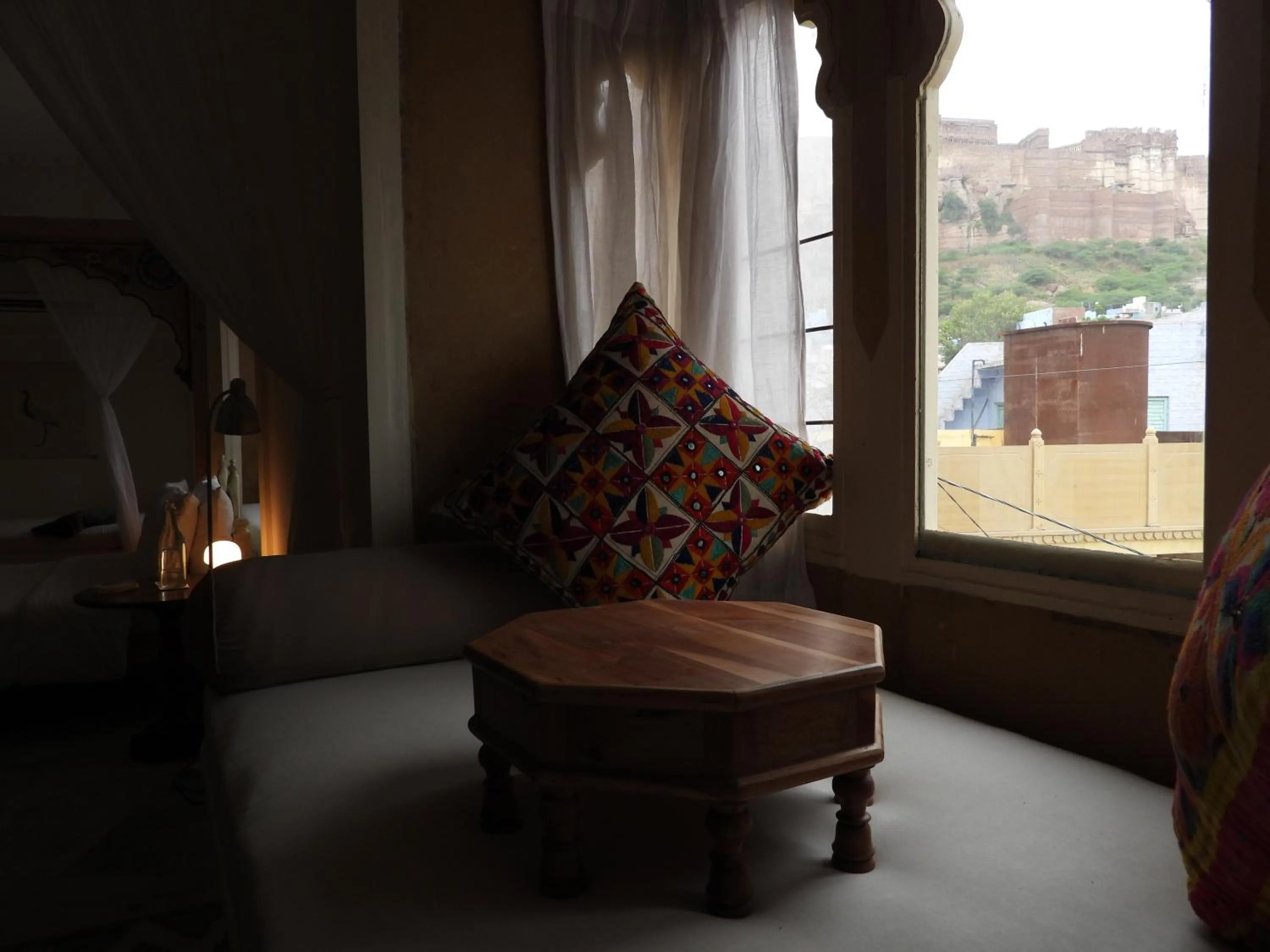 Bed in The Stepwell Hotel