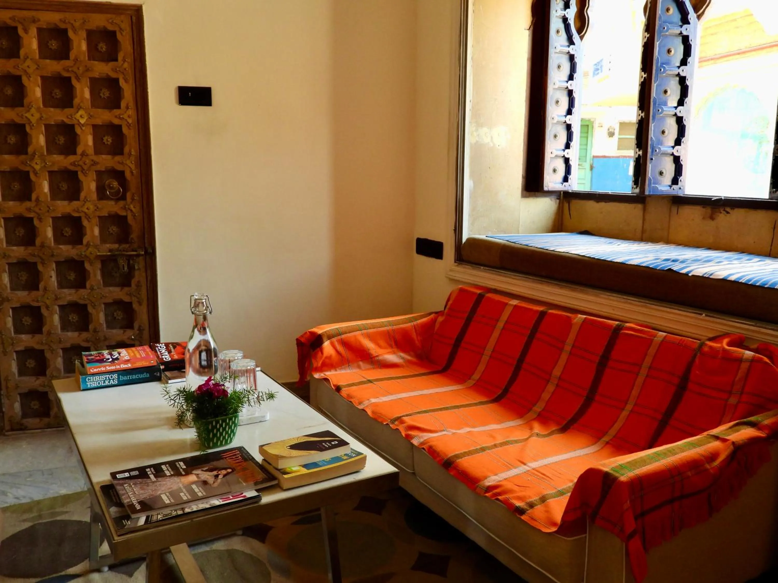 Seating area in The Stepwell Hotel