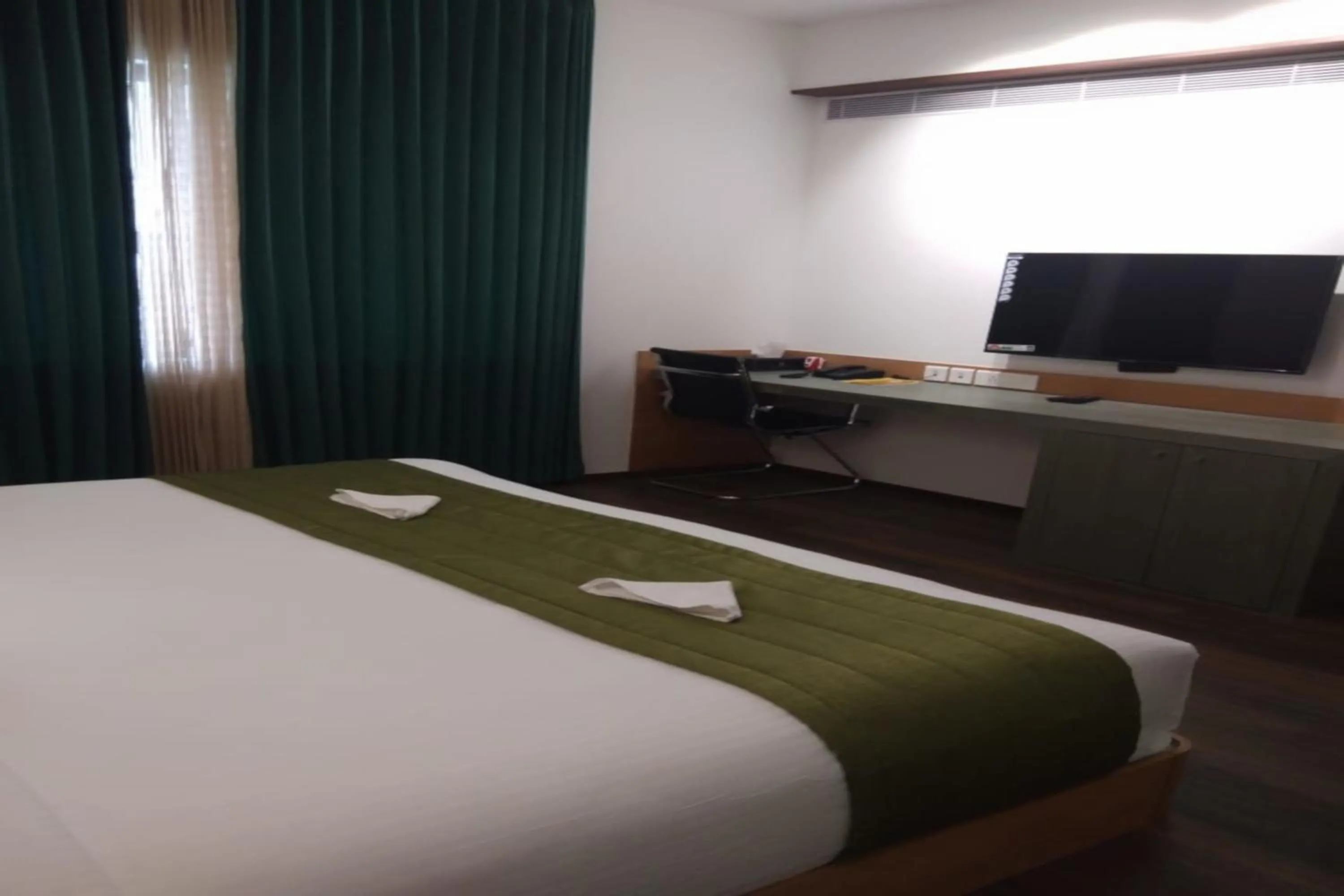 Bed in Hotel Villa Maryam