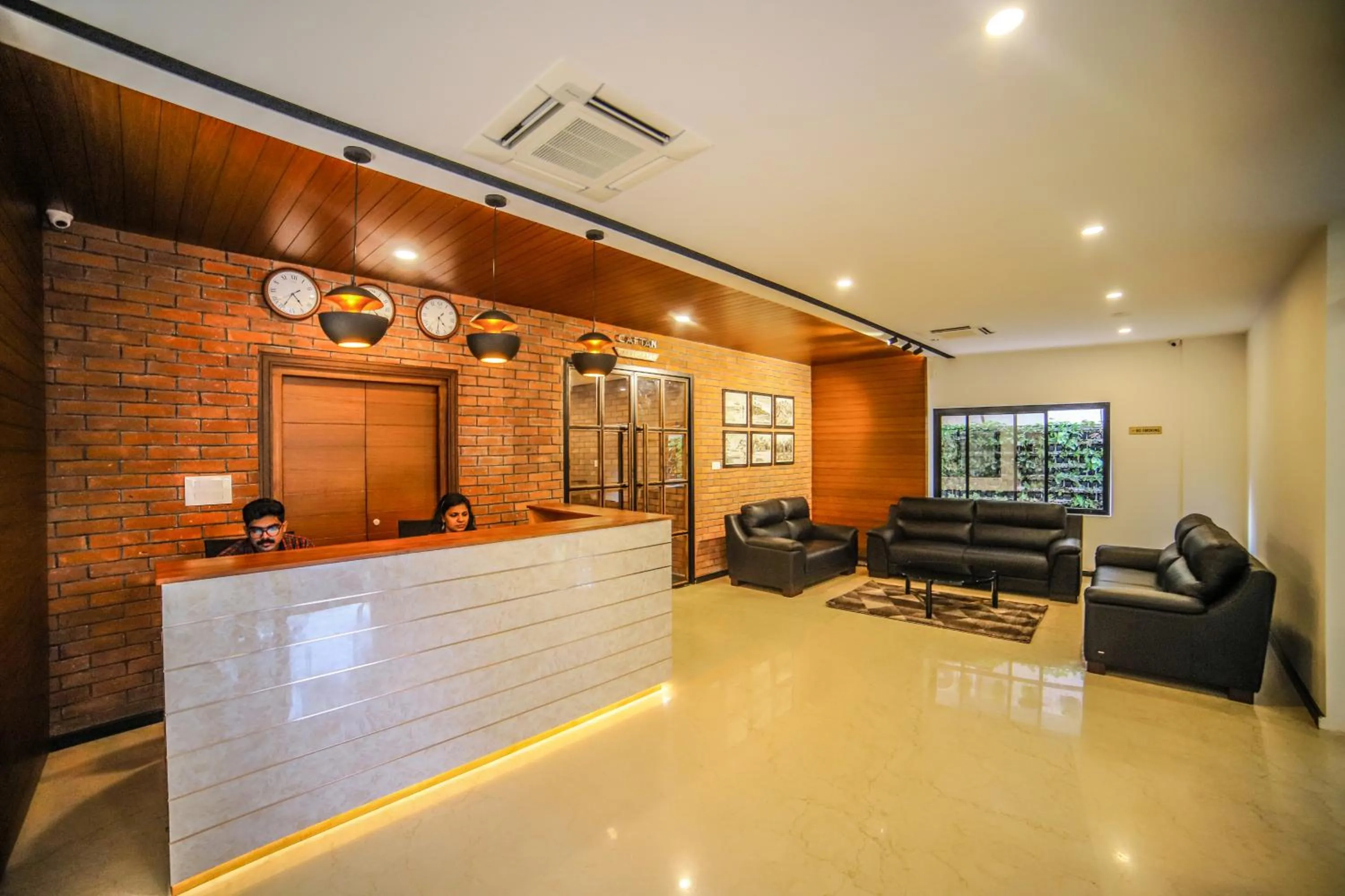 Lobby or reception in Hotel Villa Maryam