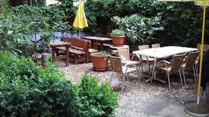 Garden in Westend City Hostel