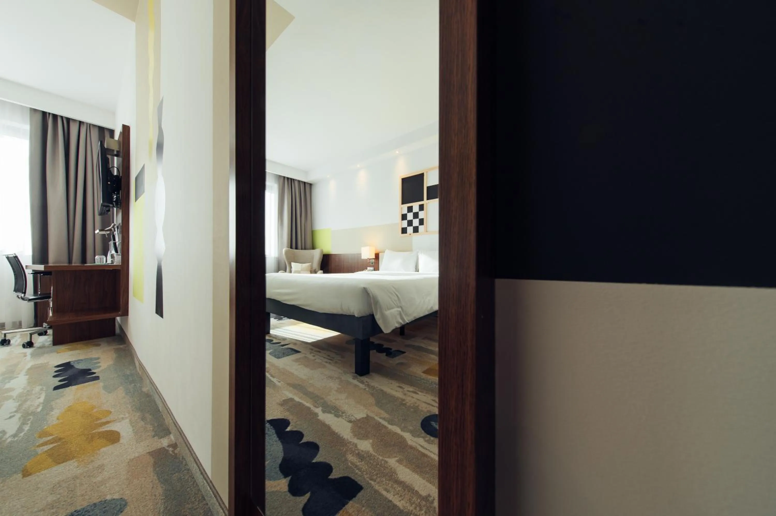 Bed in ibis Styles Warszawa Airport