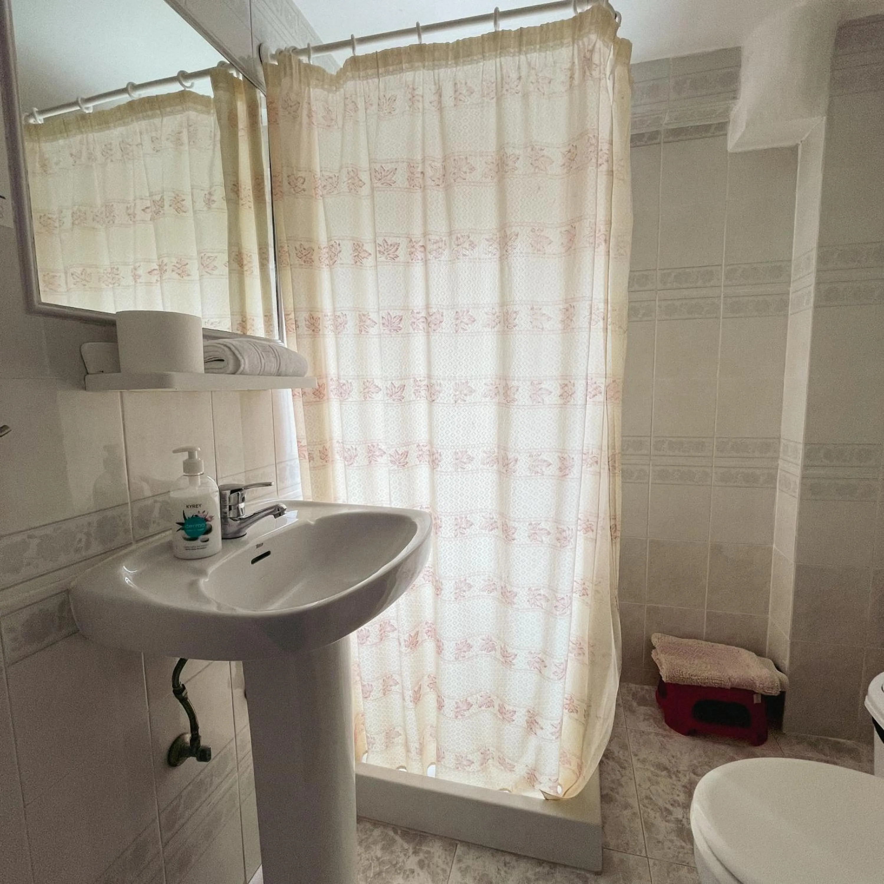 Bathroom in HOSTAL MONREAL