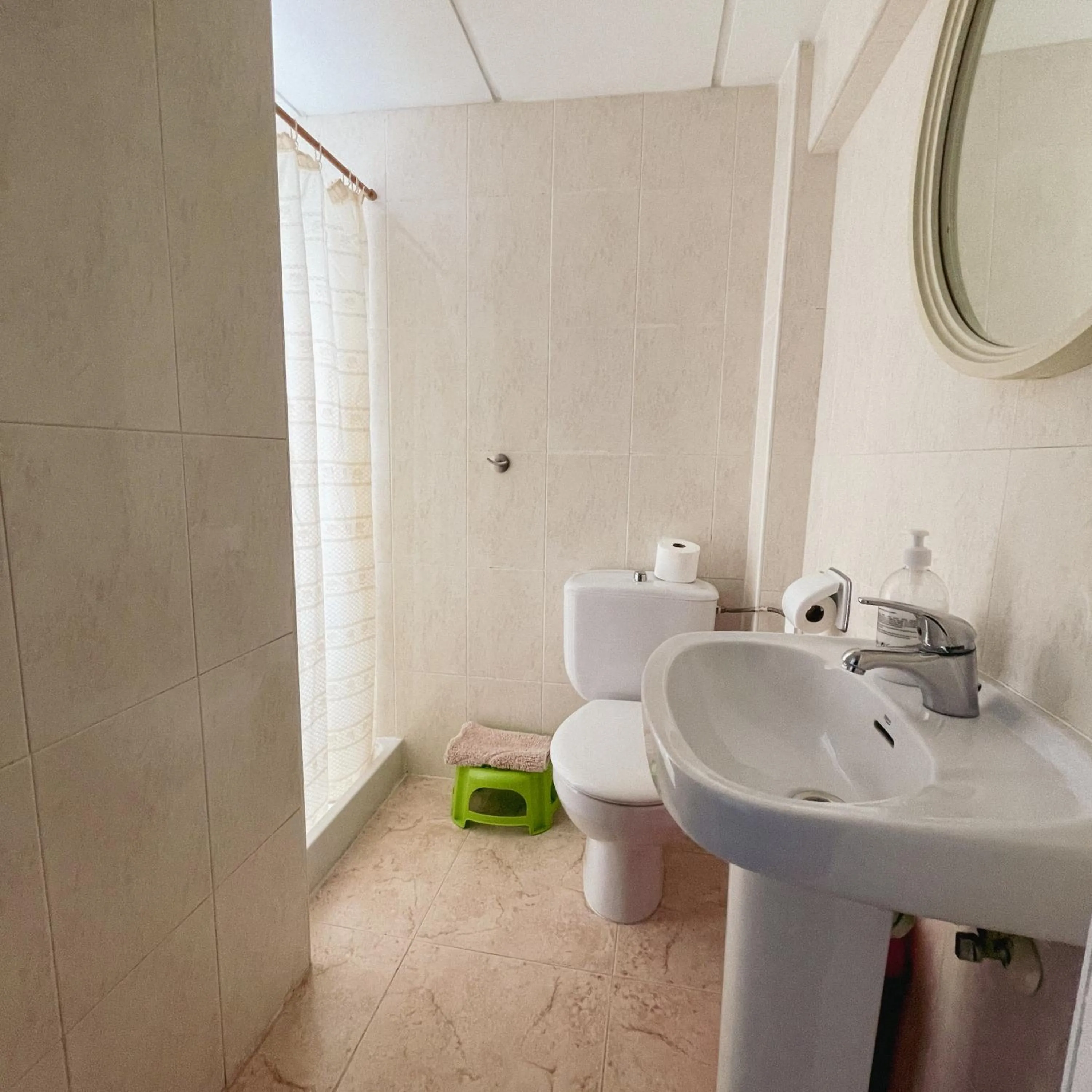 Bathroom in HOSTAL MONREAL