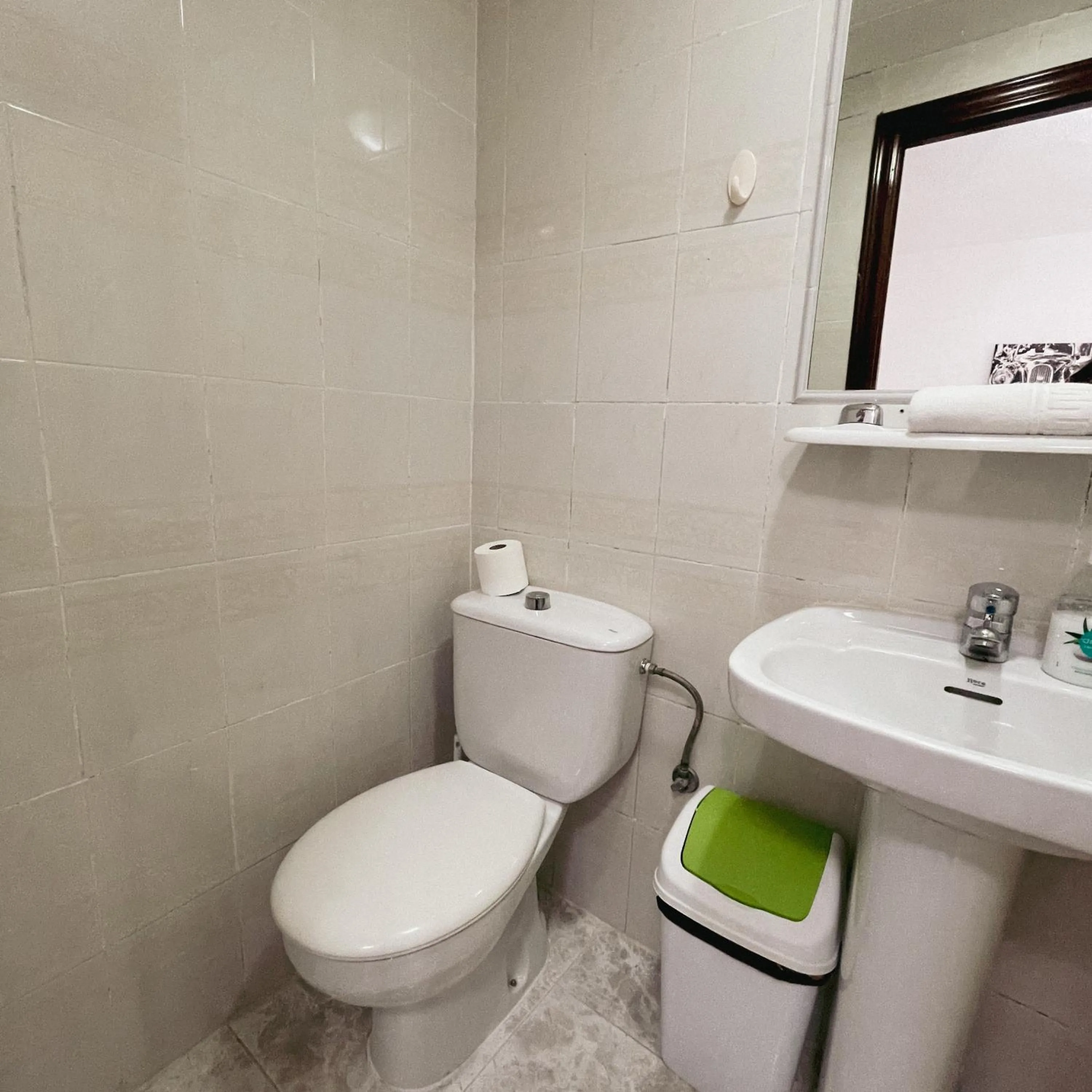 Bathroom in HOSTAL MONREAL